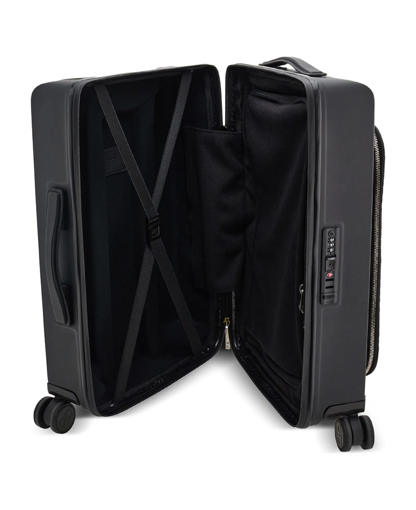 Ferragamo Logo Trolley - Black  