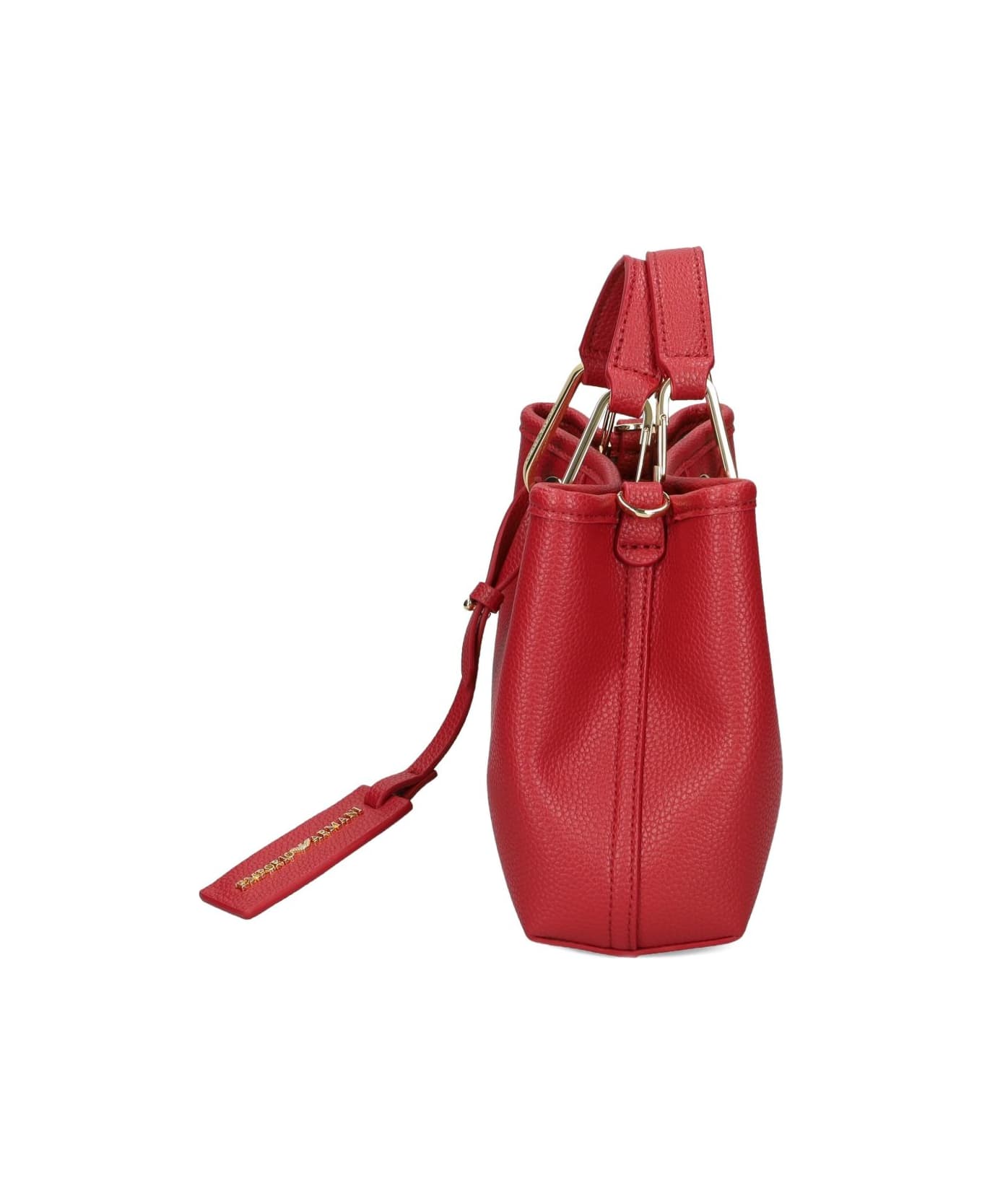 Emporio Armani Myea Xs Shopping Bag - Bordeaux