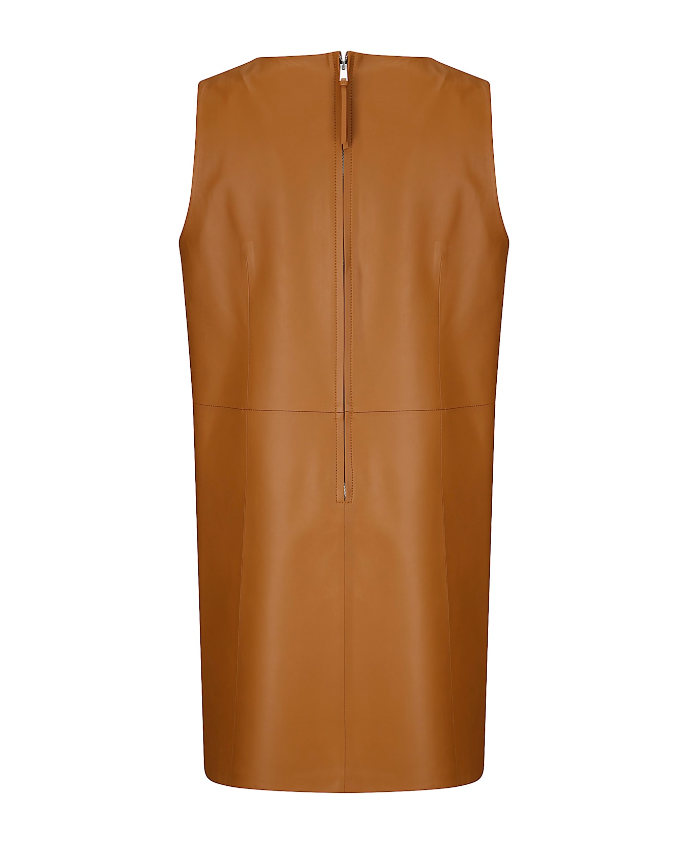 Desa 1972 Leather Mini A-line Dress - Leather