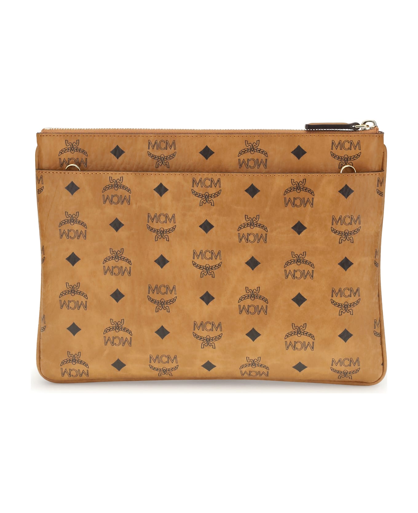 MCM Pouch With Visetos Print