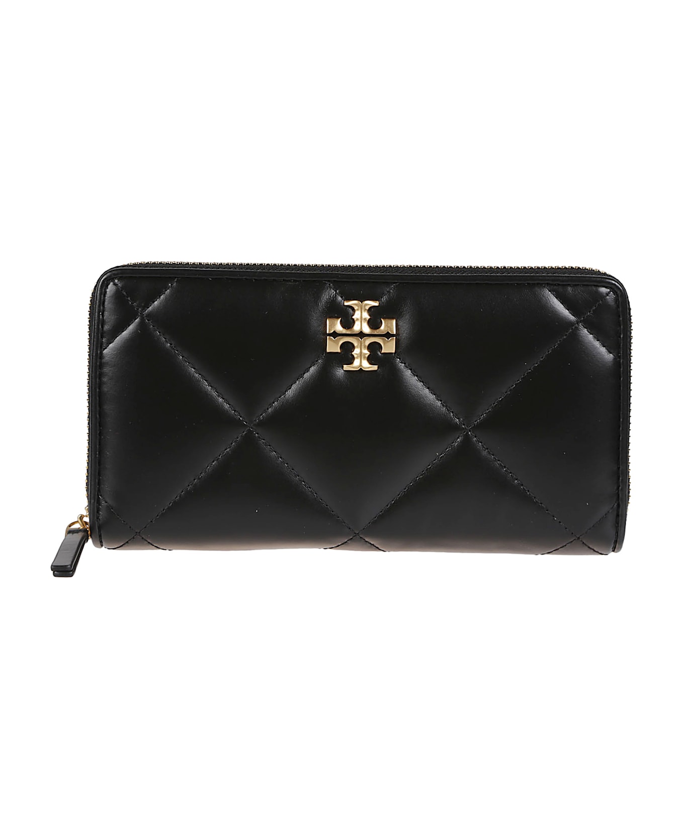 Tory Burch Kira Diamond Continental Wallet - Black