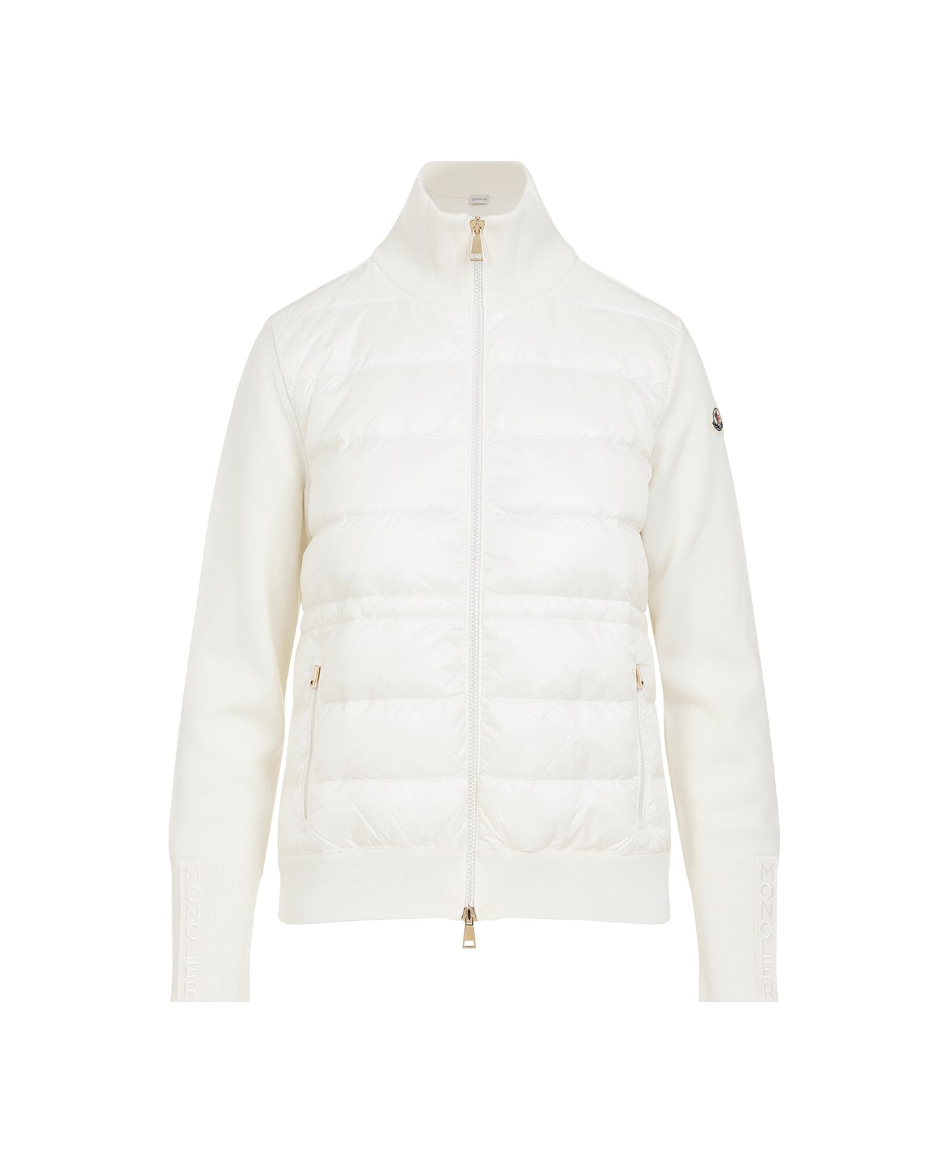 Moncler Cardigan Tricot - White