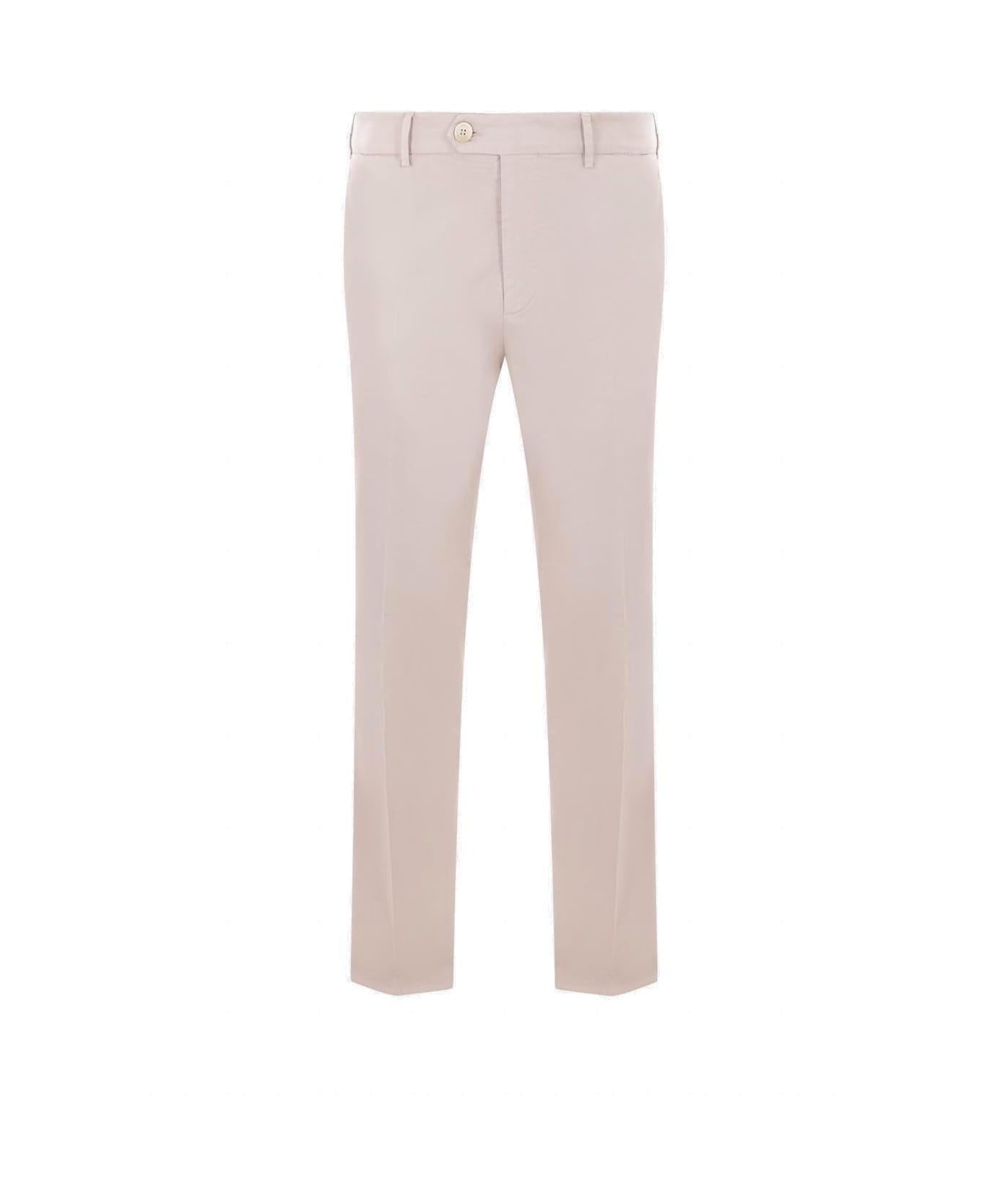 Brunello Cucinelli Italian-fit Gabardine Trousers - Juta