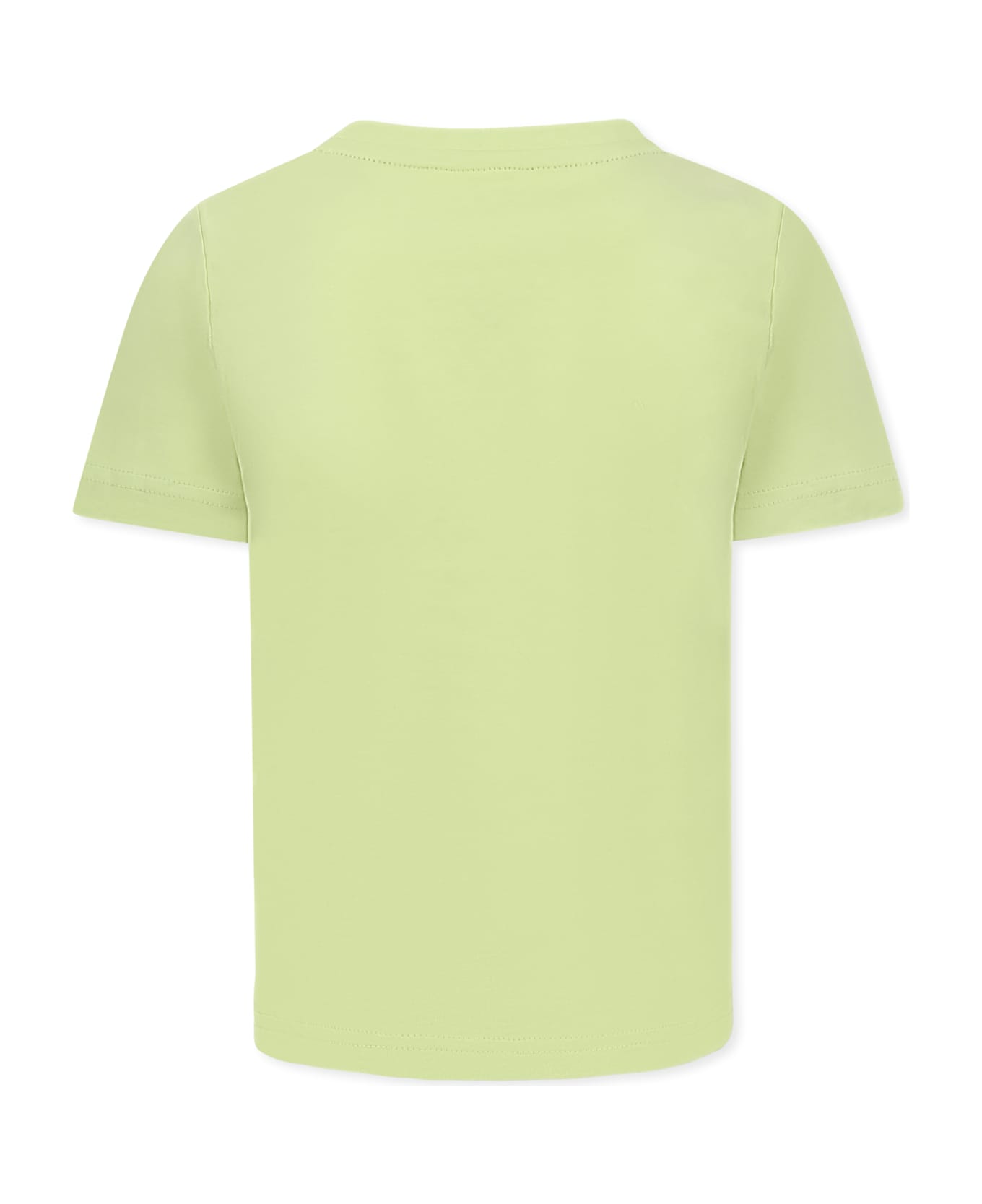 Hugo Boss Green T-shirt For Boy With Logo - Green