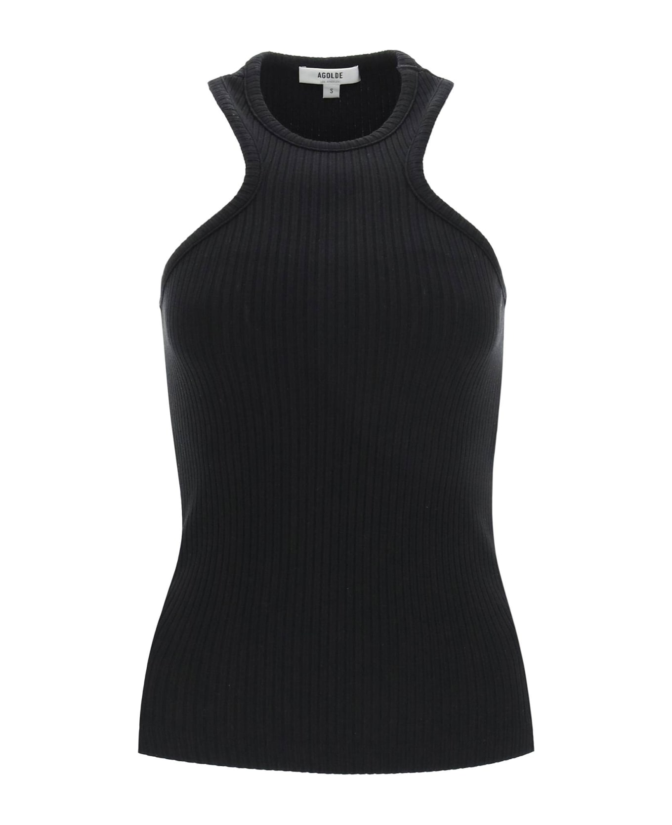 AGOLDE Bea Tank Top - BLACK (Black)