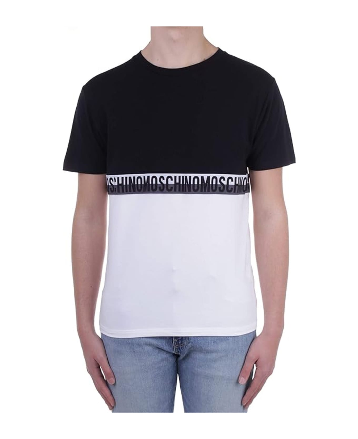 Moschino Underwear Cotton Logo T-shirt - Black