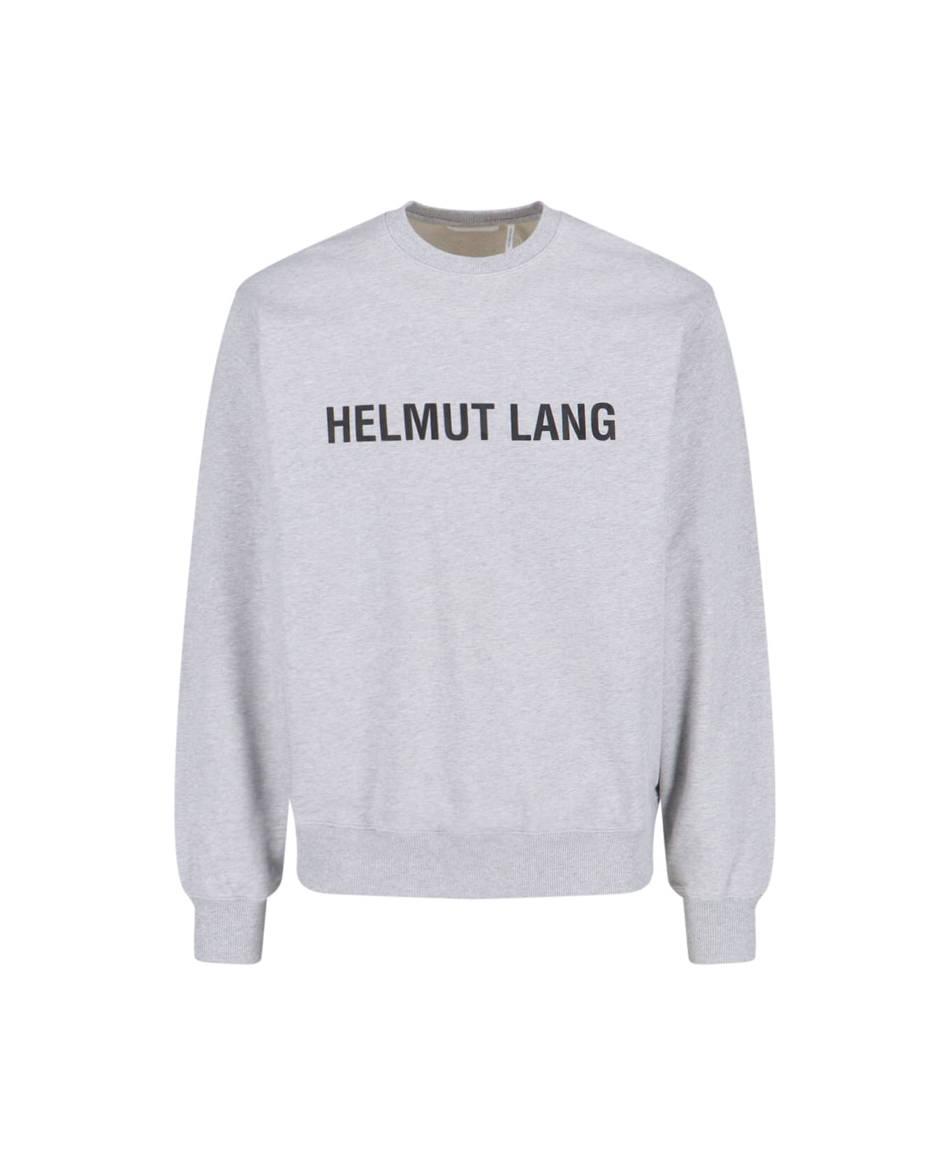 【HELMUT LANG関税込★】FW\"25★SWEATSHIRT WITH EMBOSSED LOGO Helmut Lang Embroidered Logo Collared Copyright Hoodie