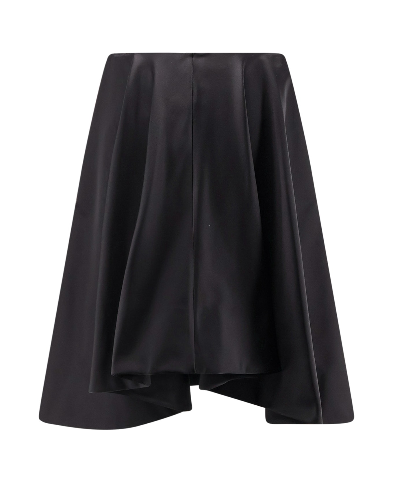 Alexander McQueen Flared Midi Skirt - Black