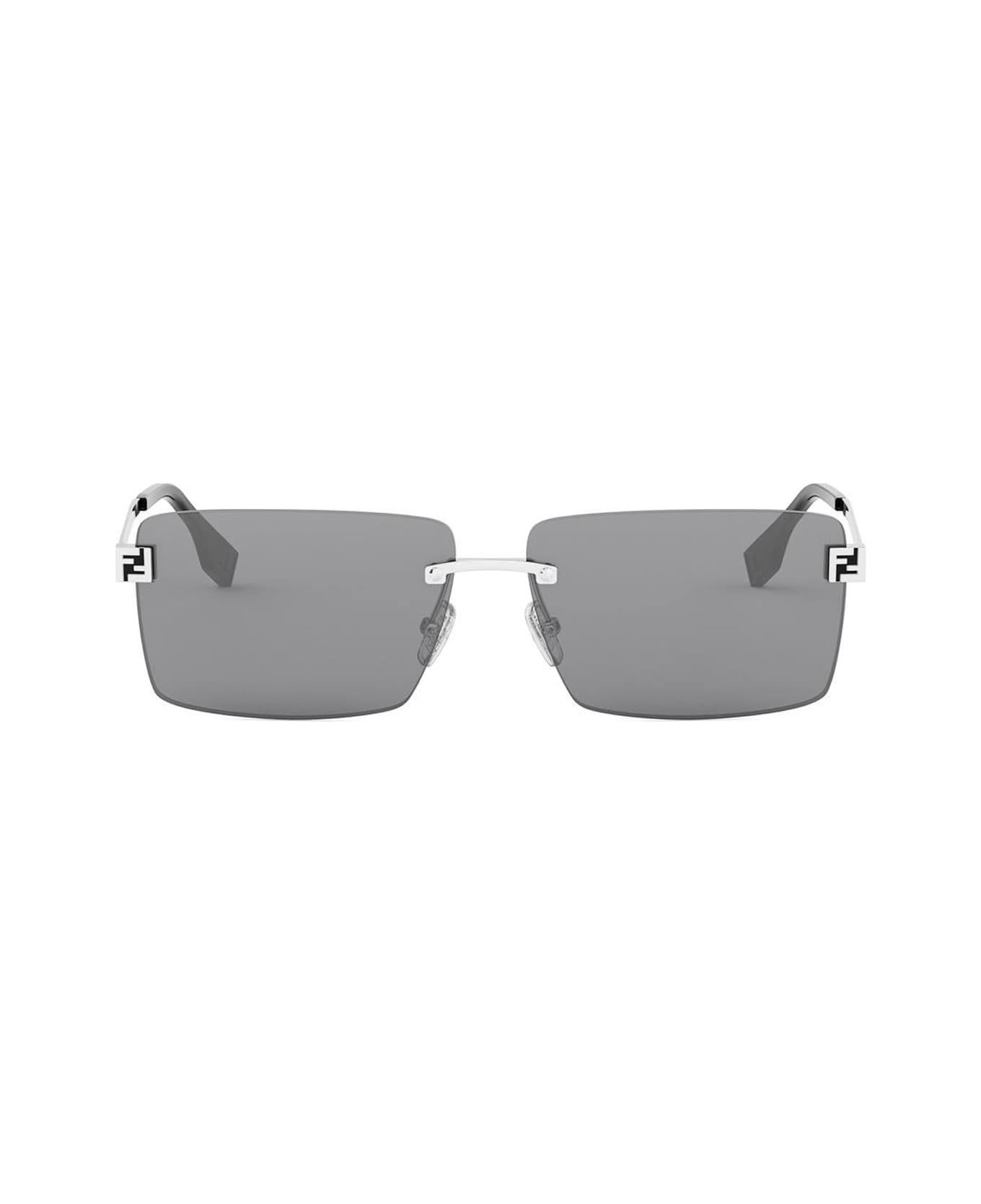 Fendi Eyewear Fendi Fe40165u Fendi Sky 16a Argento Sunglasses - Argento