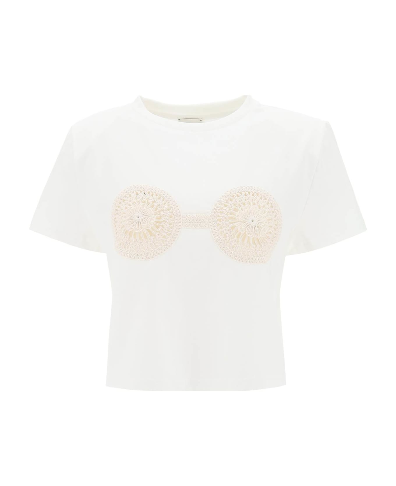 Magda Butrym 
01
 T-shirt - WHITE (White)