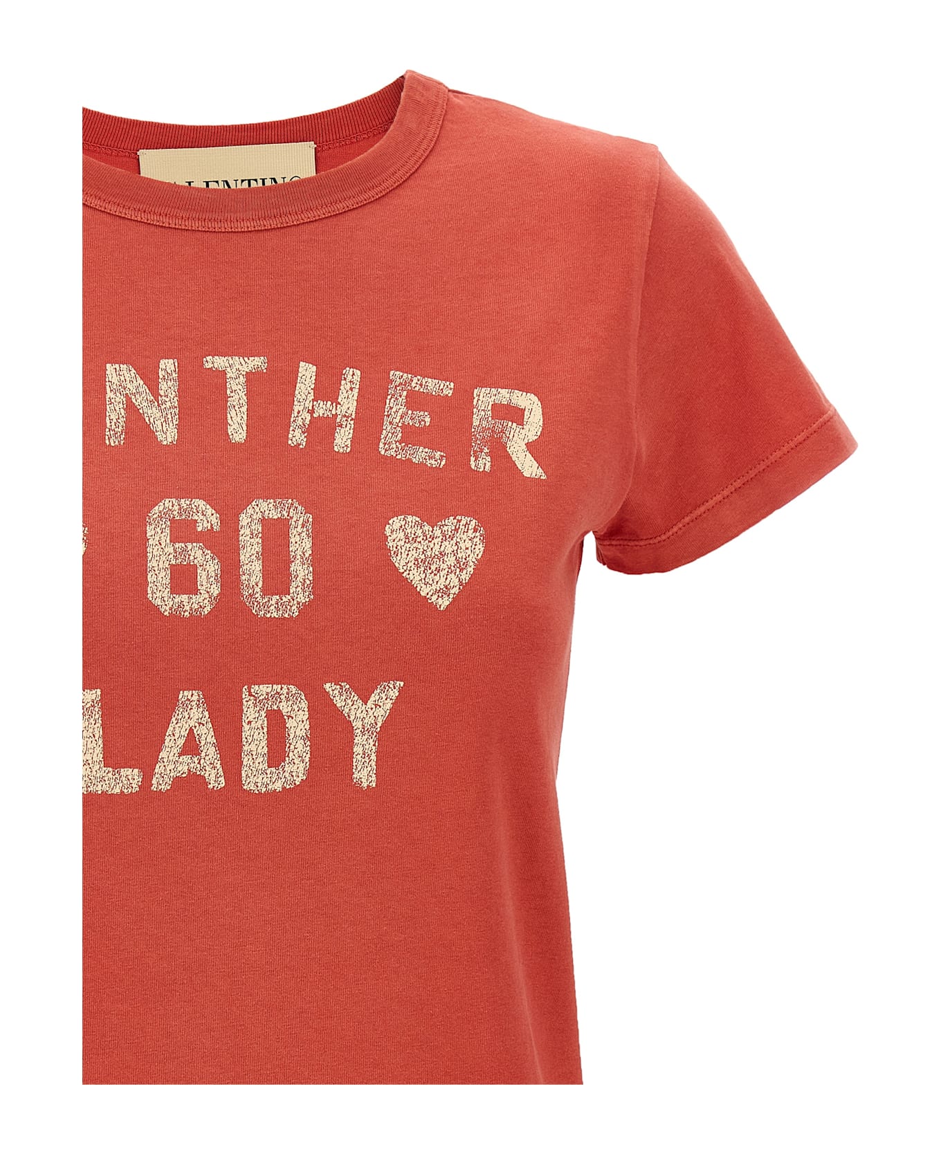Valentino Garavani 
panther Lady
 T-shirt - Red