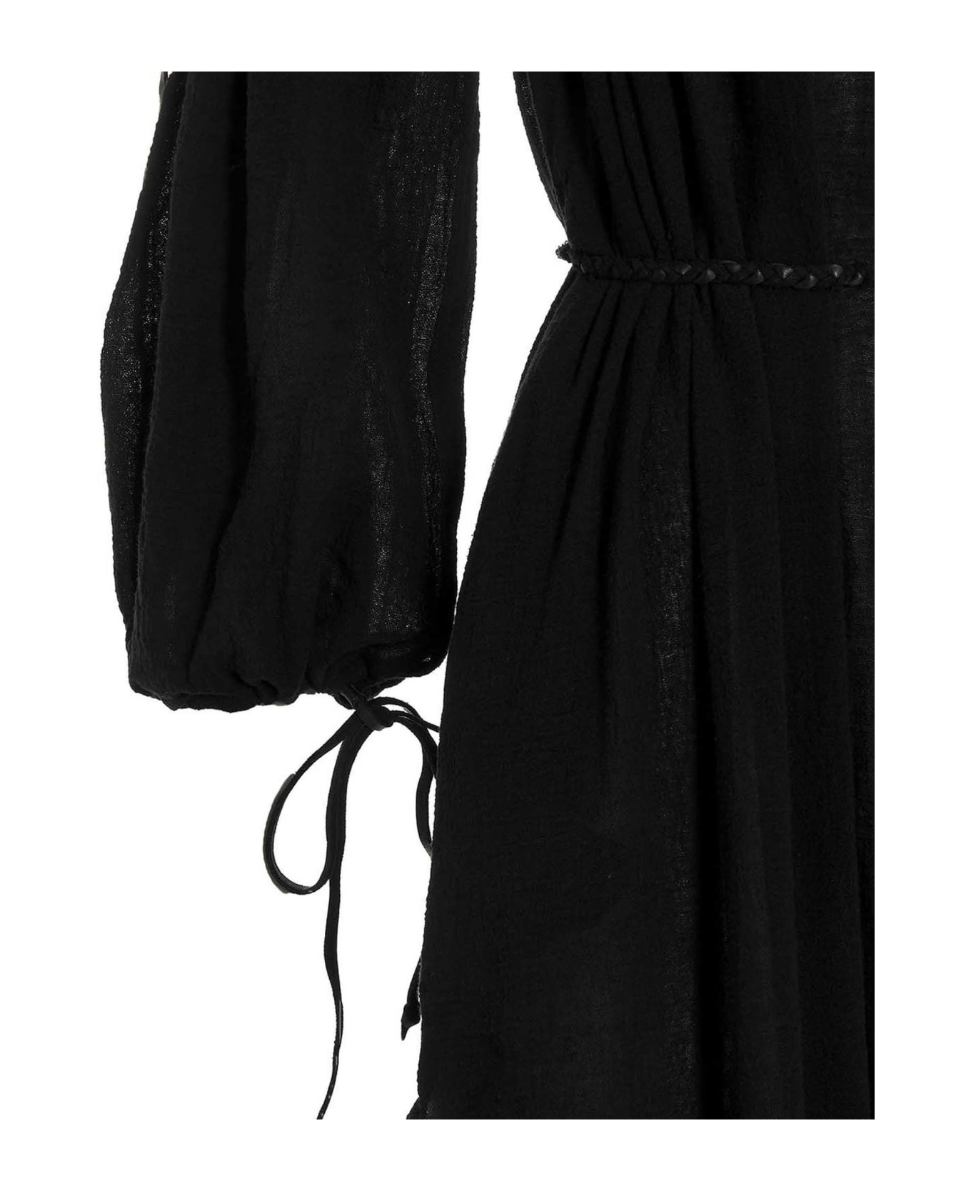 Caravana 'messenger' Long Dress - Black  