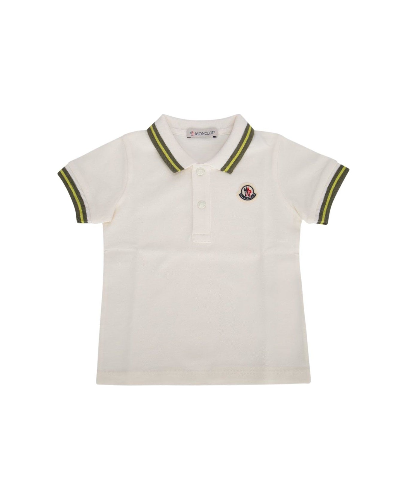 Moncler Logo Patch Polo Shirt シャツ