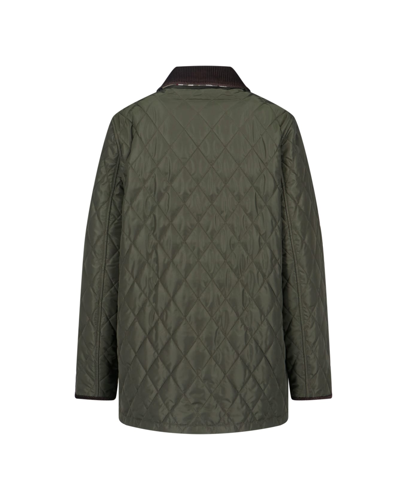 Burberry Quilted Jacket - GREEN