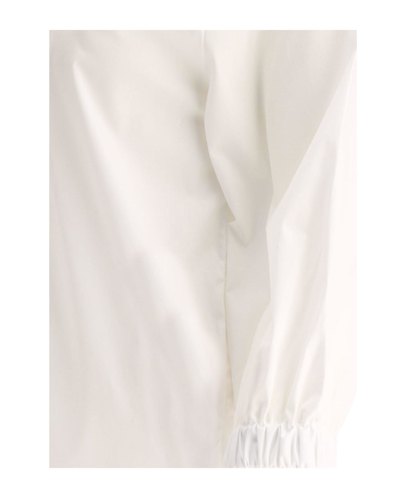 Marni V-neck Short-sleeved Blouse - Bianco