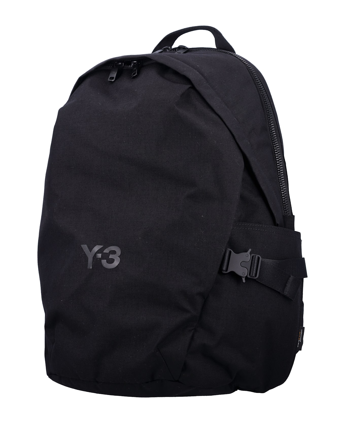 Y-3 Black Cordura Staple Backpack - BLACK
