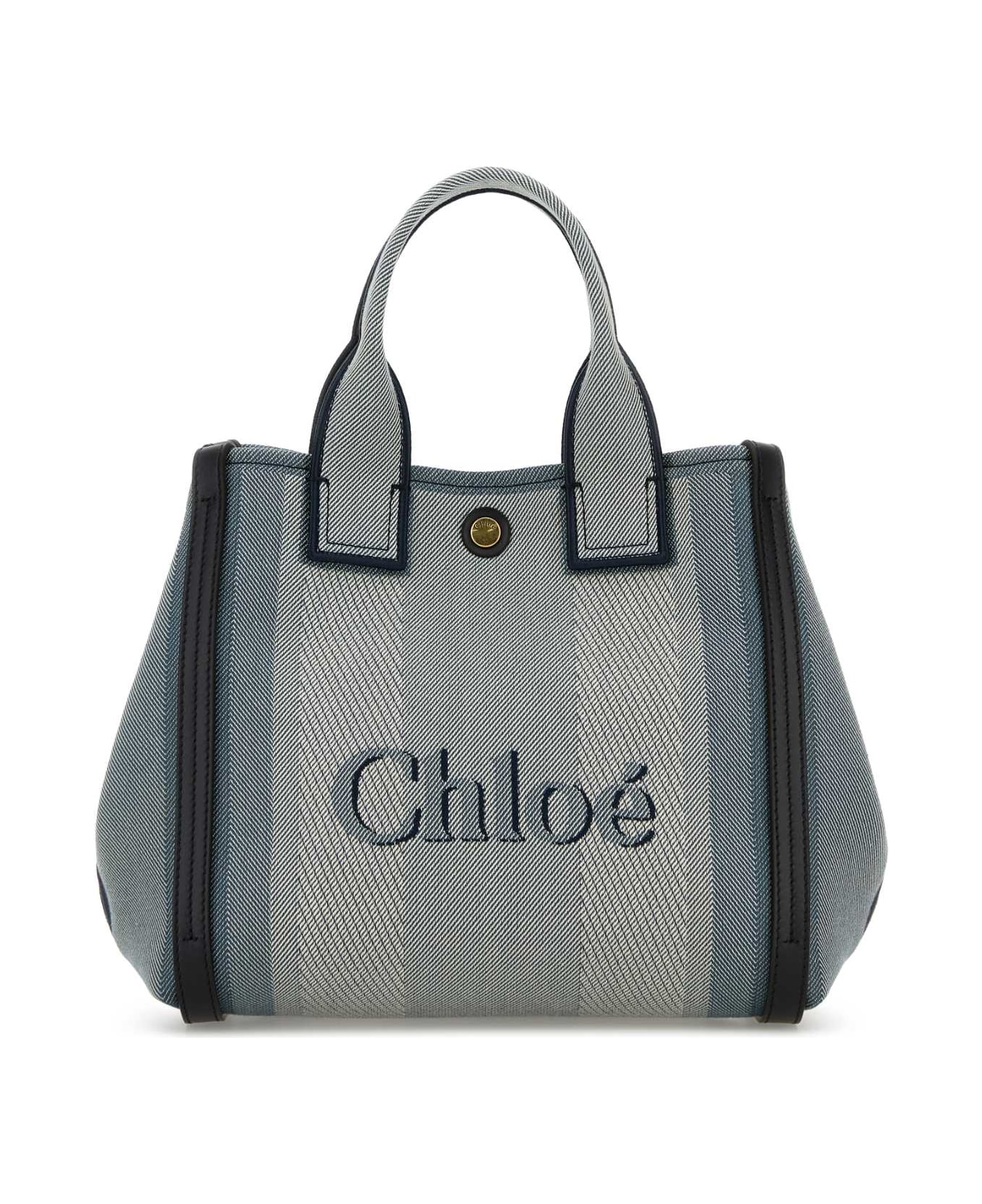 トートバッグ CHLOE Multicolor Canvas Chlo?? Carry Shopping Bag Chloé Multicolor Canvas Small Chloã© Carry Shopping Bag