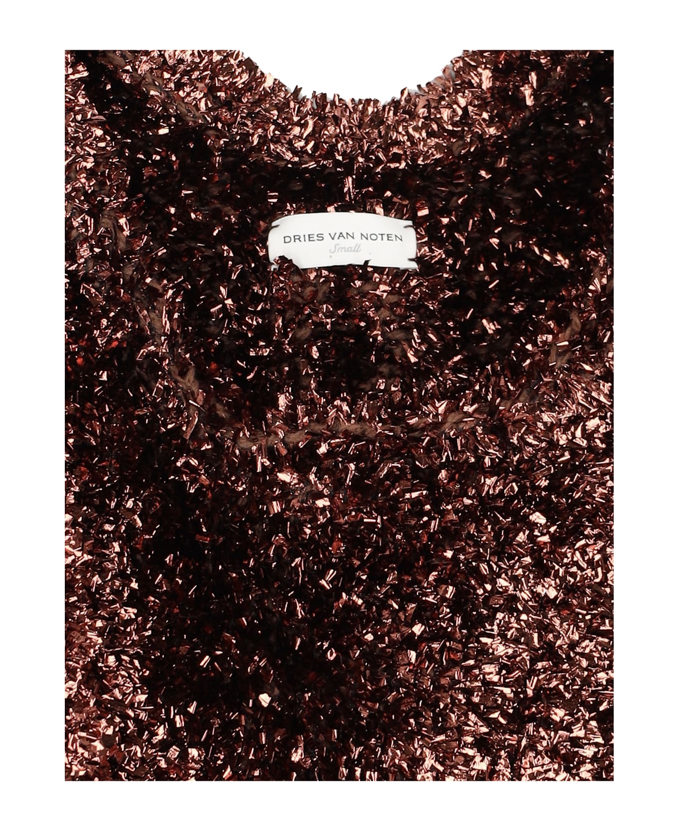 Dries Van Noten 'tess' Sweater - Brown