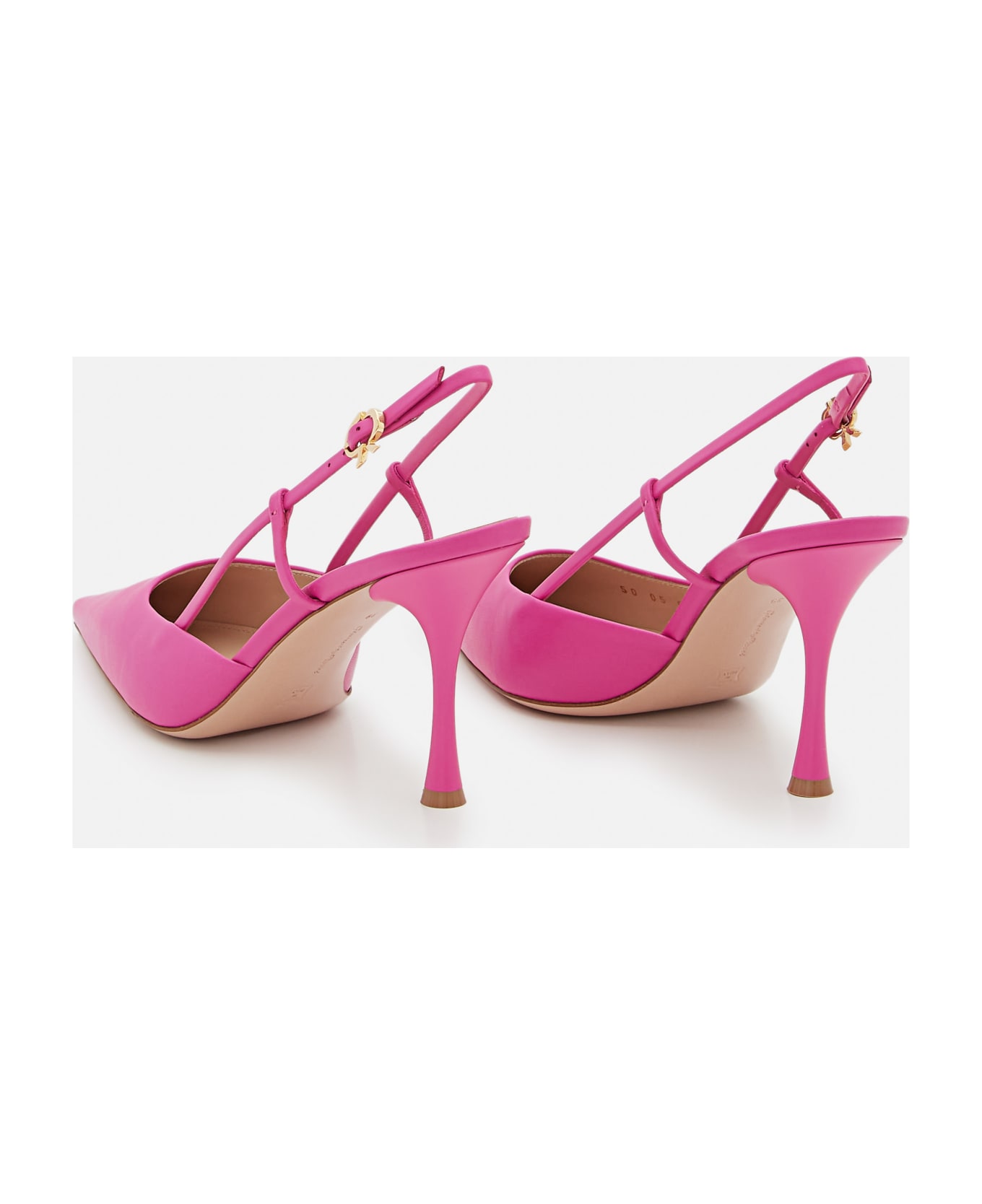 Gianvito Rossi 85mm Ascent Leather Pumps - Pink