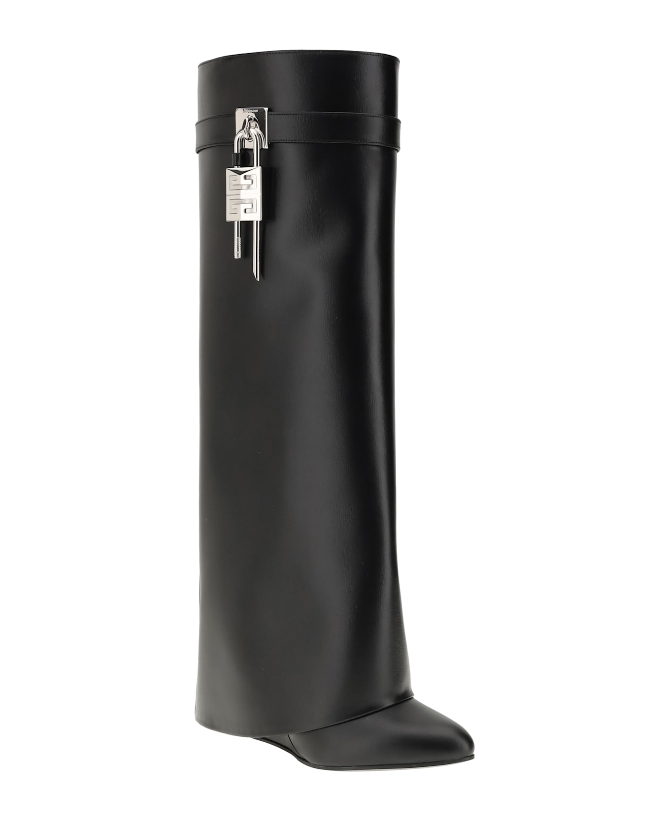 Givenchy Shark Lock Boots - Black