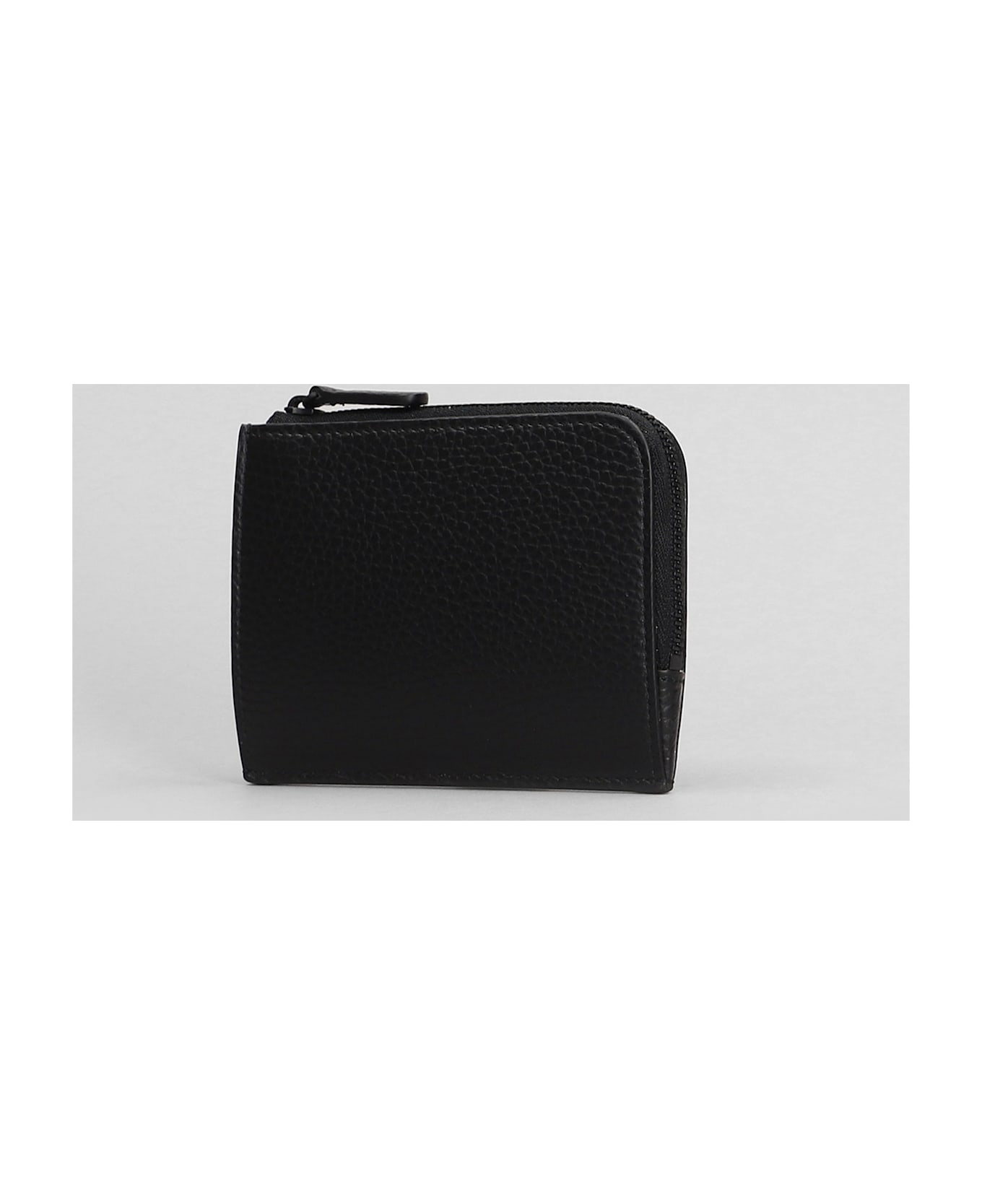 Common Projects Wallet In Black Leather - black