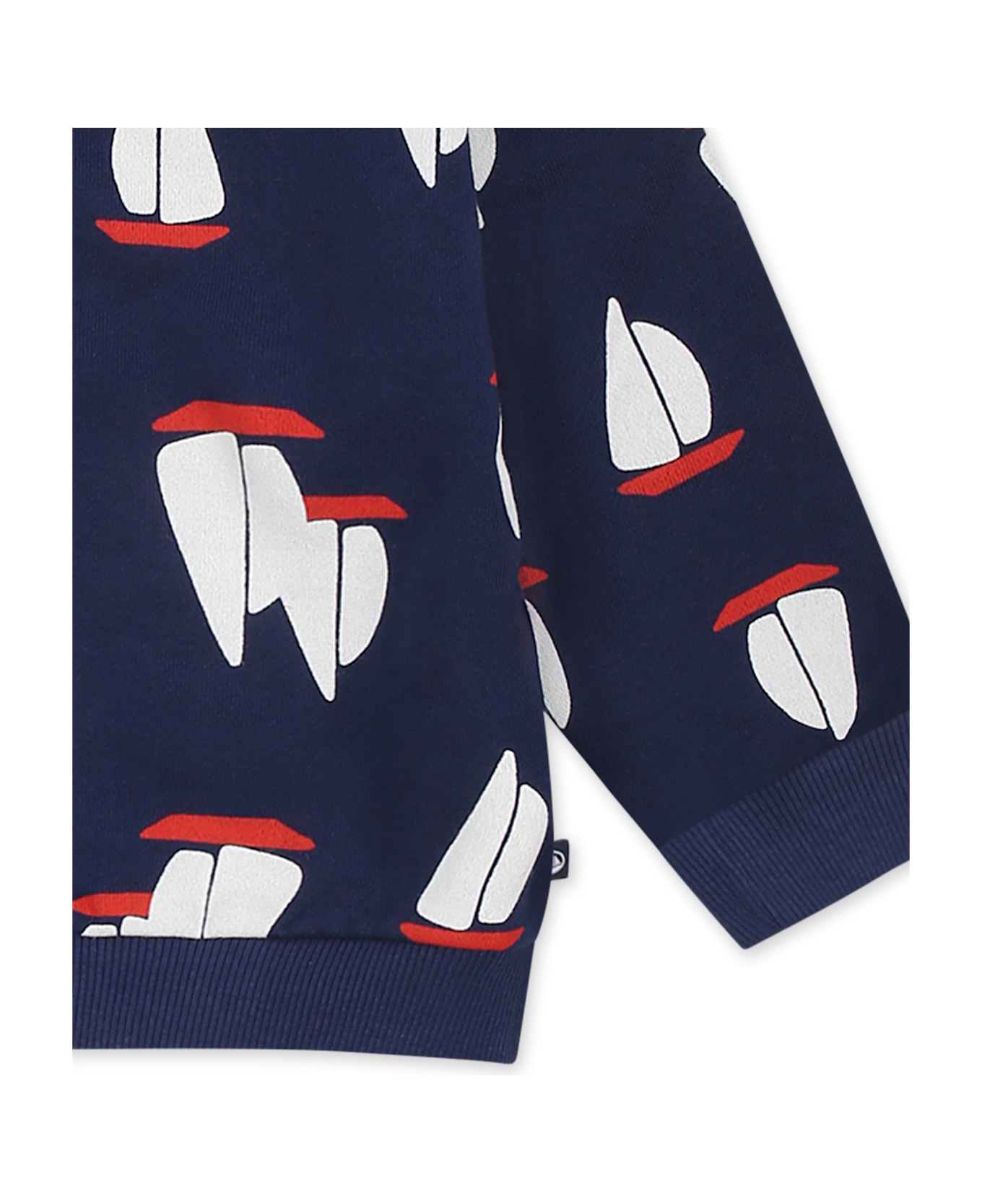 Petit Bateau Blue Sweatshirt For Baby Boy - Blue