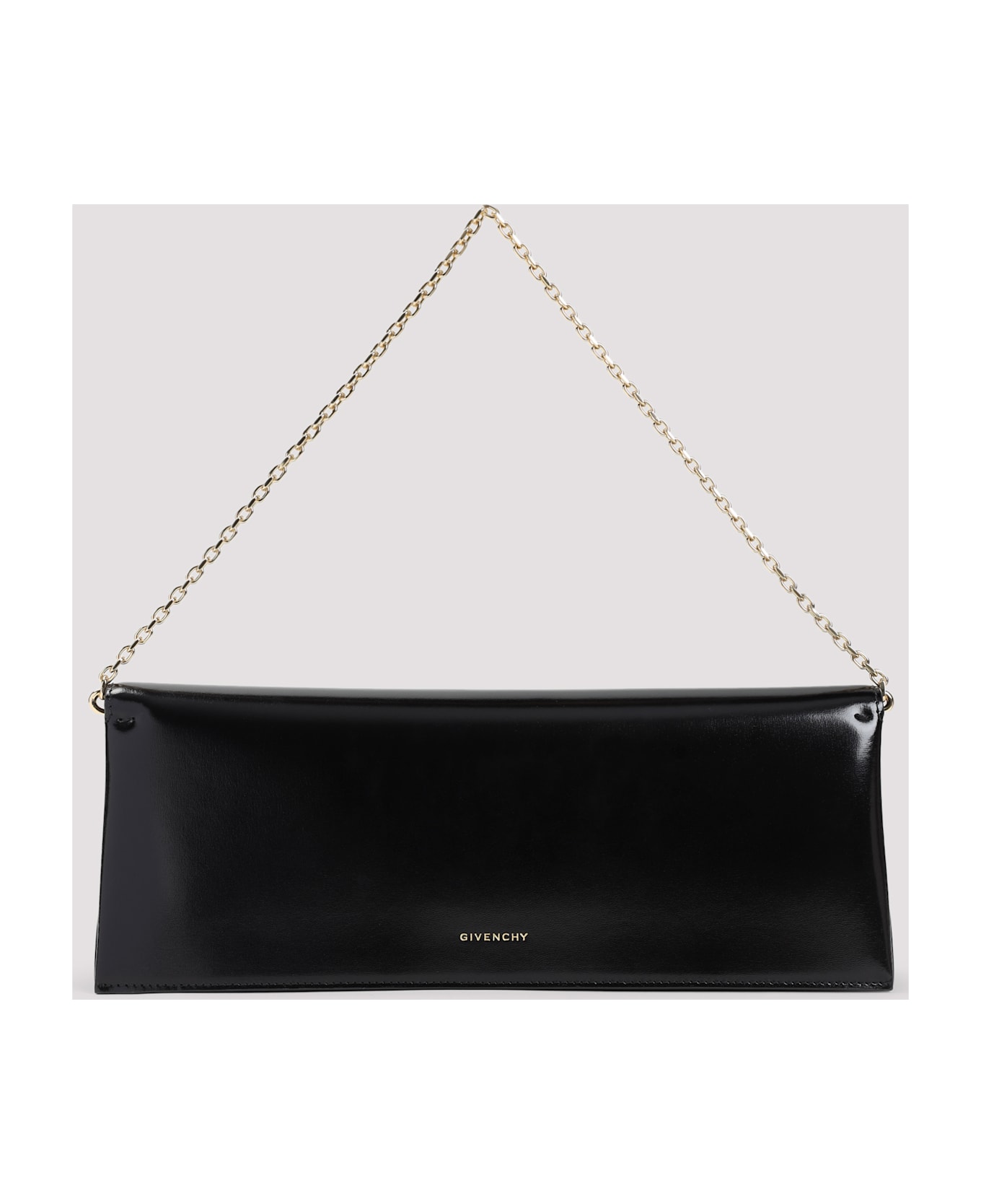 Givenchy 4g Liquid Clutch - Black
