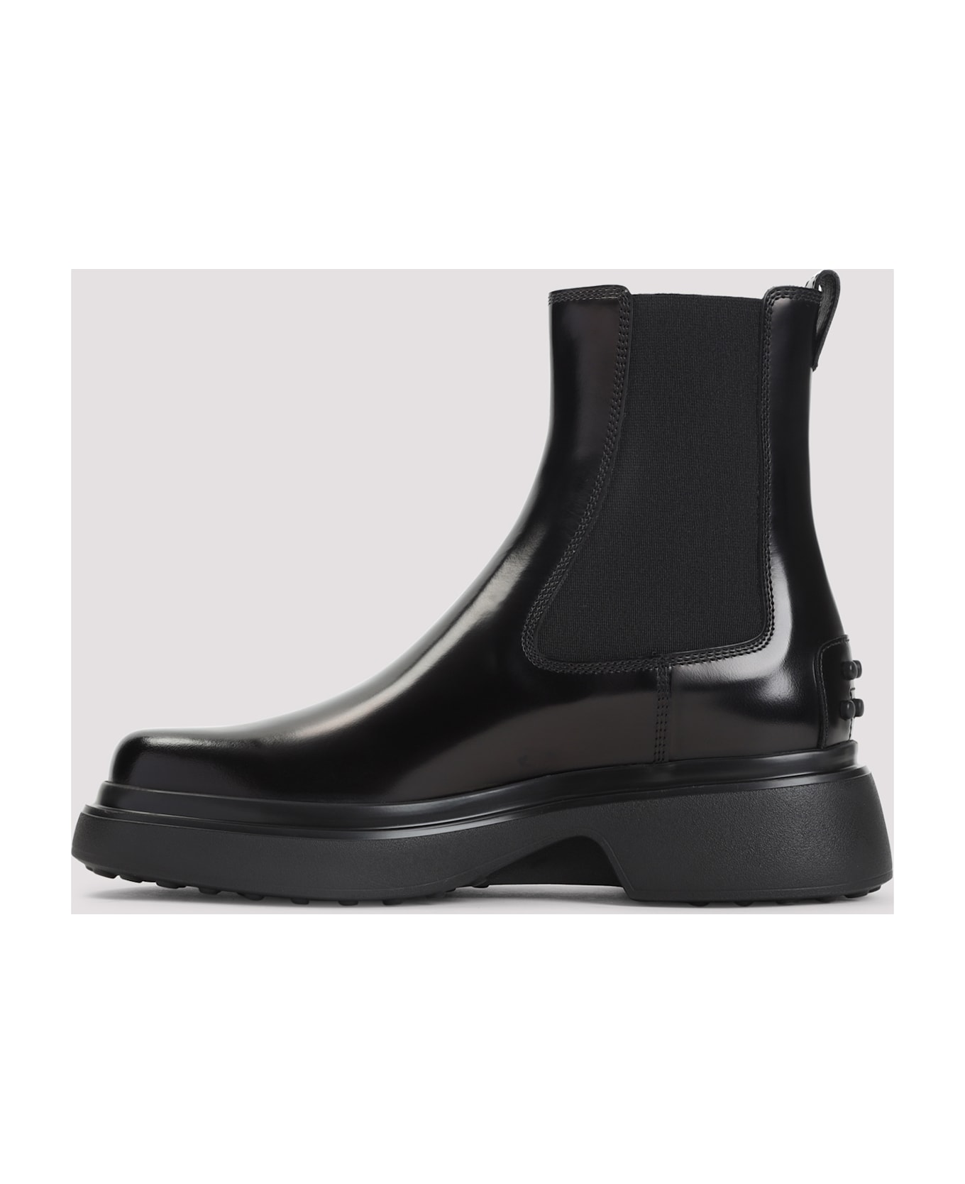 Tod's Tod S Leather Ankle Boots - Nero