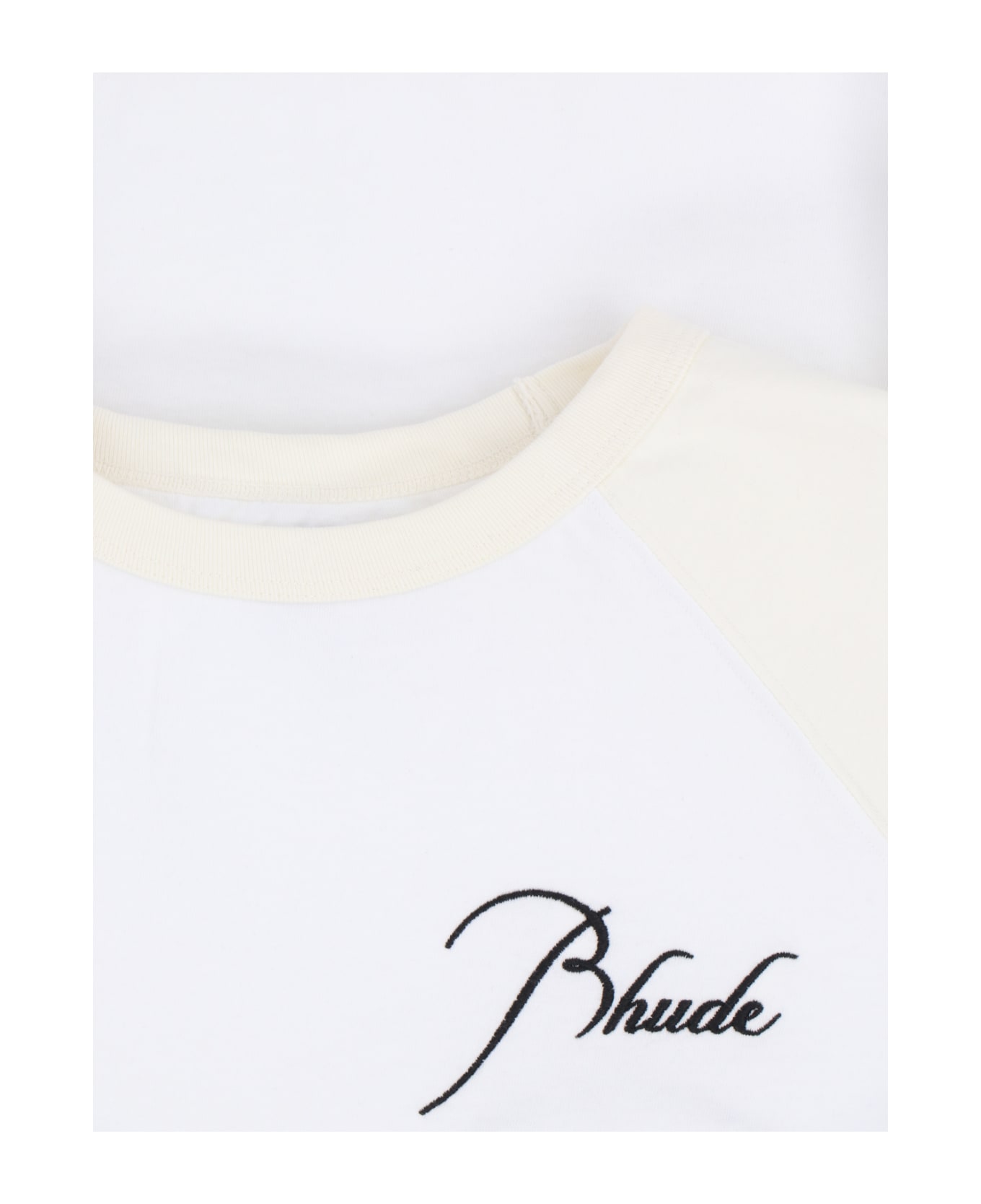 Rhude Embroidered T-shirt - White