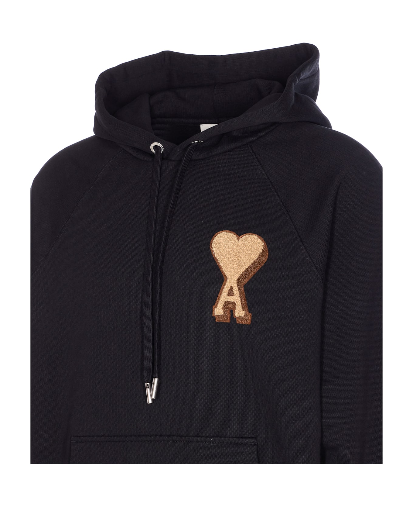 Ami Alexandre Mattiussi Adc Logo Hoodie - Black