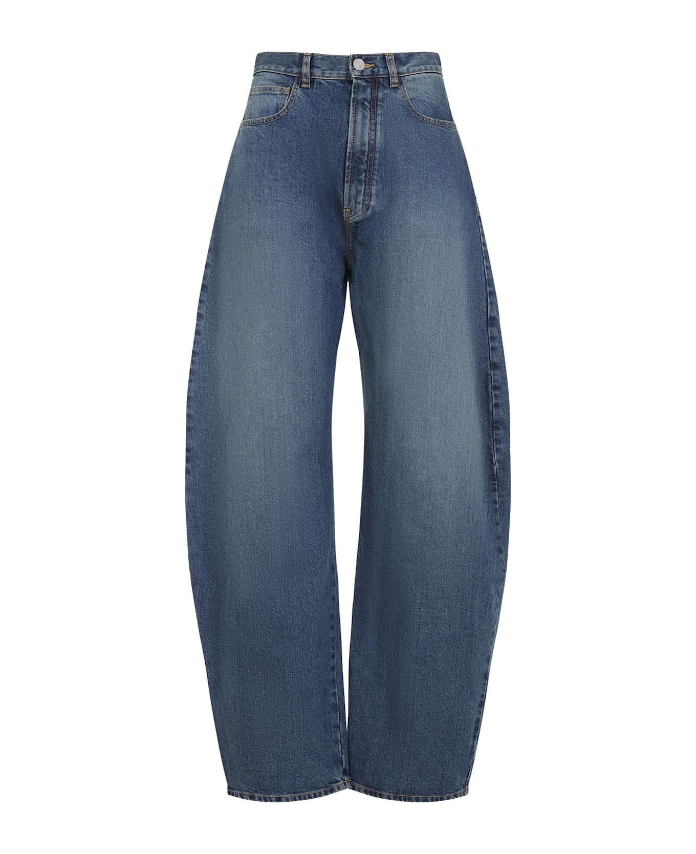 Alaia Balloon Leg Jeans - Bleu Vintage