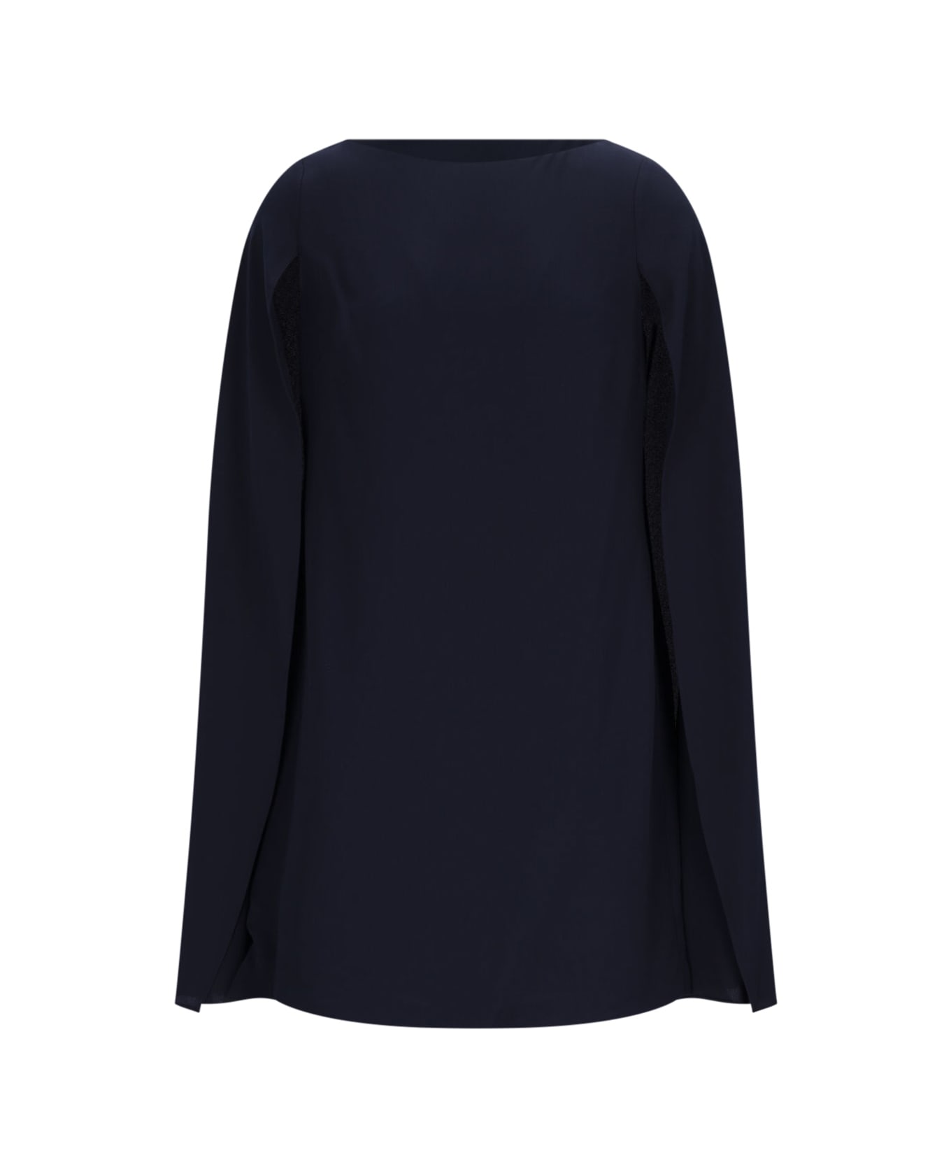 Ralph Lauren Mini Cape Dress - Blue