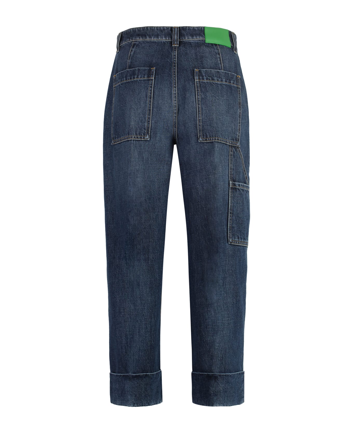 Bottega Veneta Wide Leg Denim Jeans - Denim