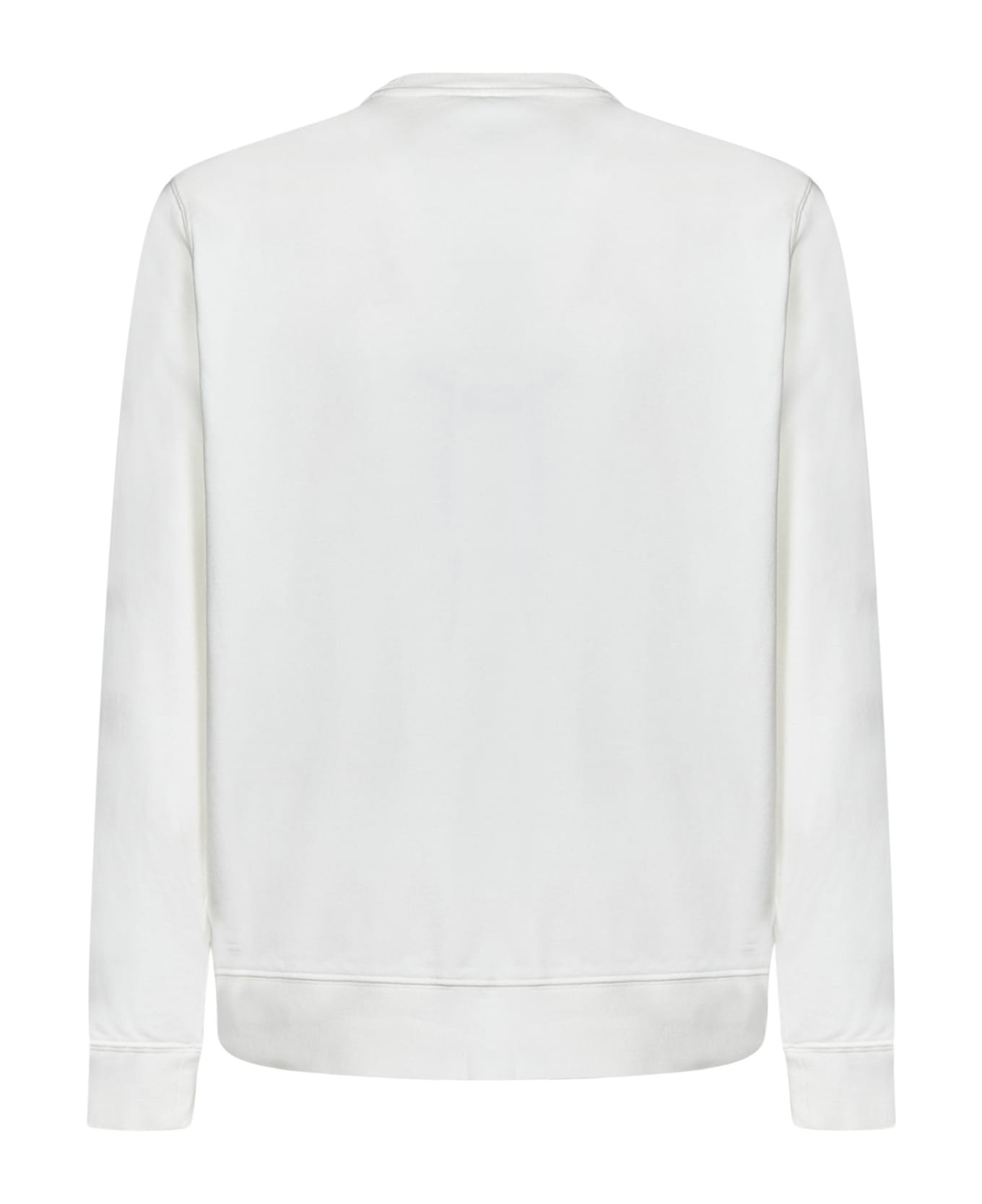 Autry Cotton Sweatshirt - White