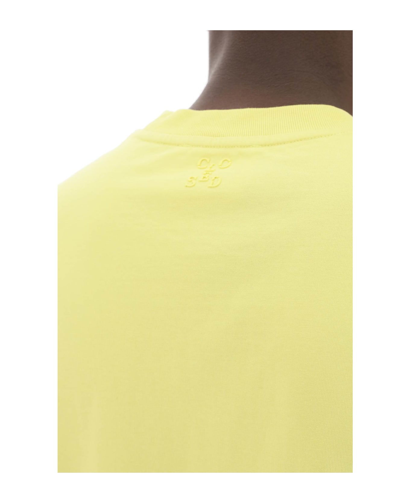 Closed Crew-neck T-shirt - PRIMARY YELLOW (Yellow)