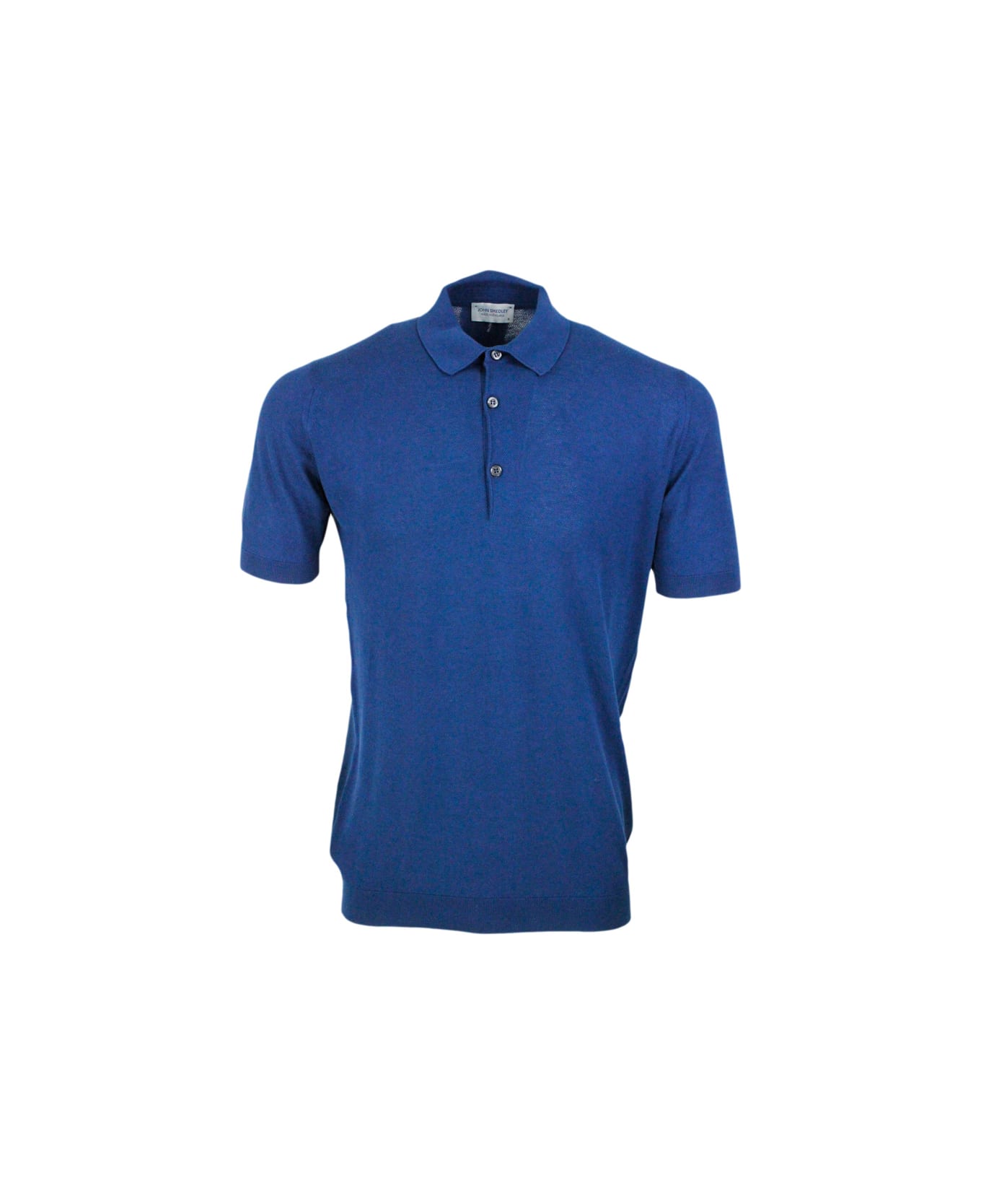 John Smedley Short-sleeved Polo Shirt In Extrafine Piqué