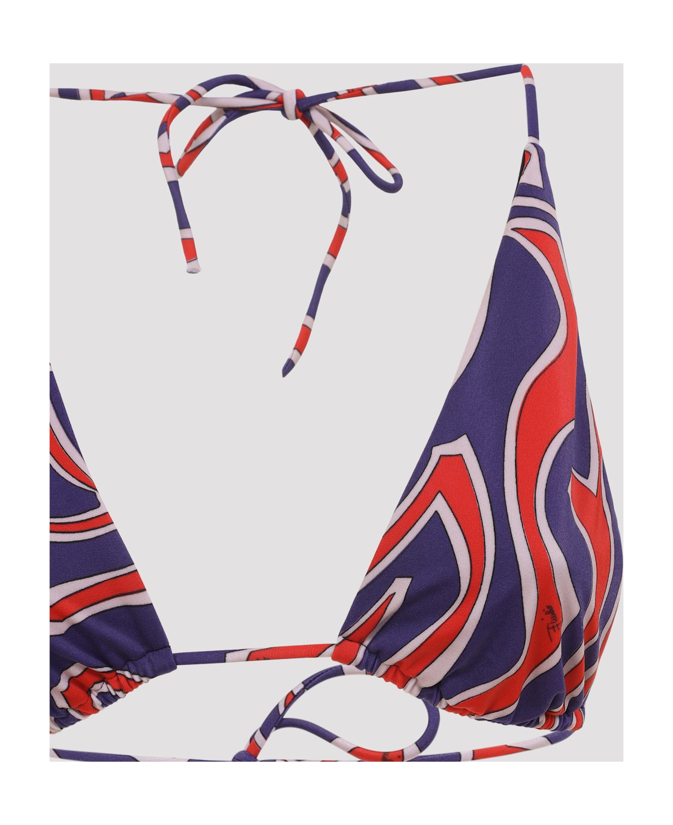 Pucci Polyamide Bra Bikini - Multicolor