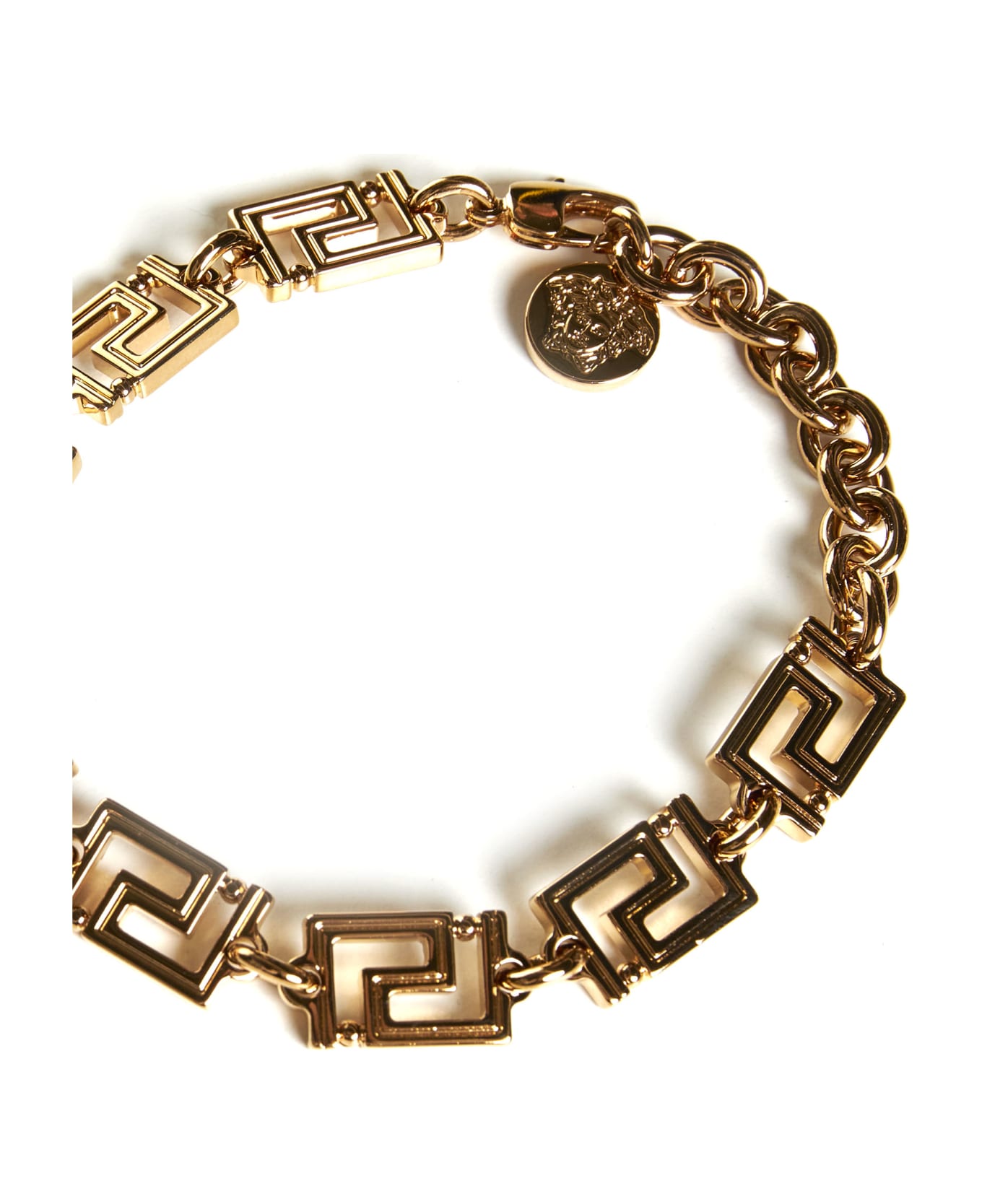 Versace 'greca Goddess' Chain Bracelet - Gold