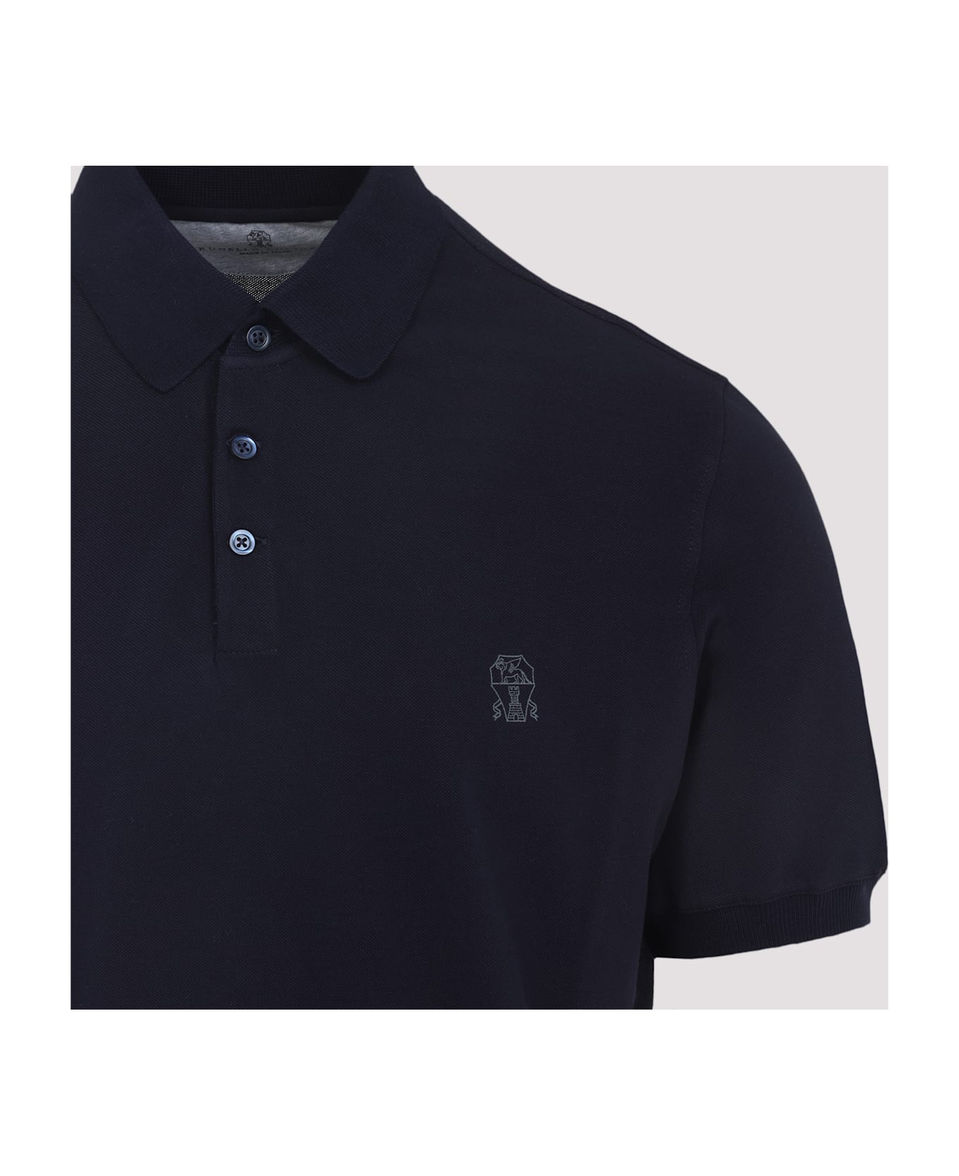 Brunello Cucinelli Polo - Cobalto