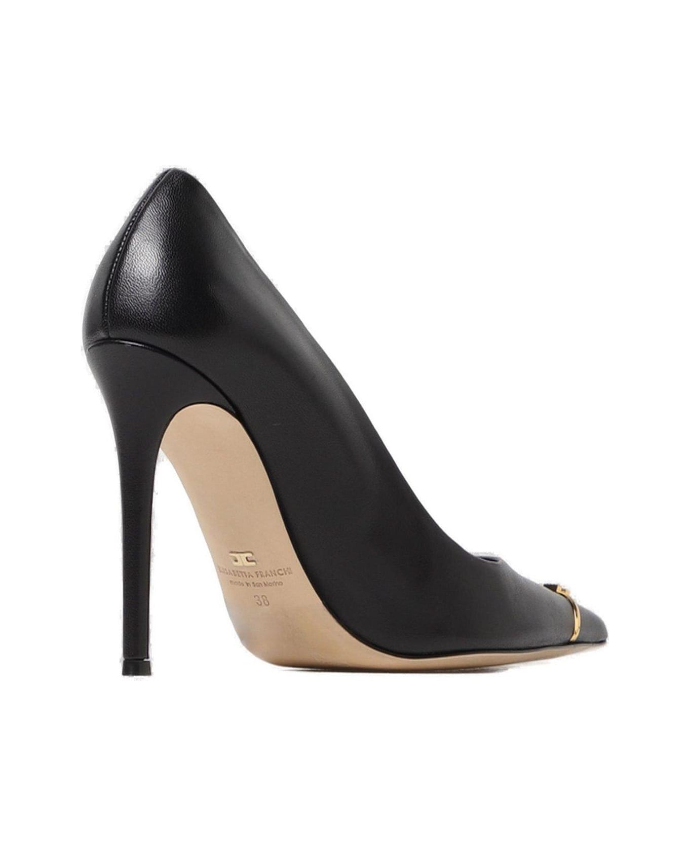 Elisabetta Franchi Pointed Toe Pumps Elisabetta Franchi - BLACK