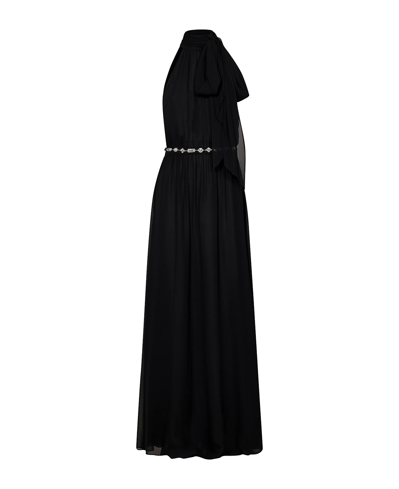 Max Mara Maxmara Studio Uganda Long Dress - Black ワンピース＆ドレス