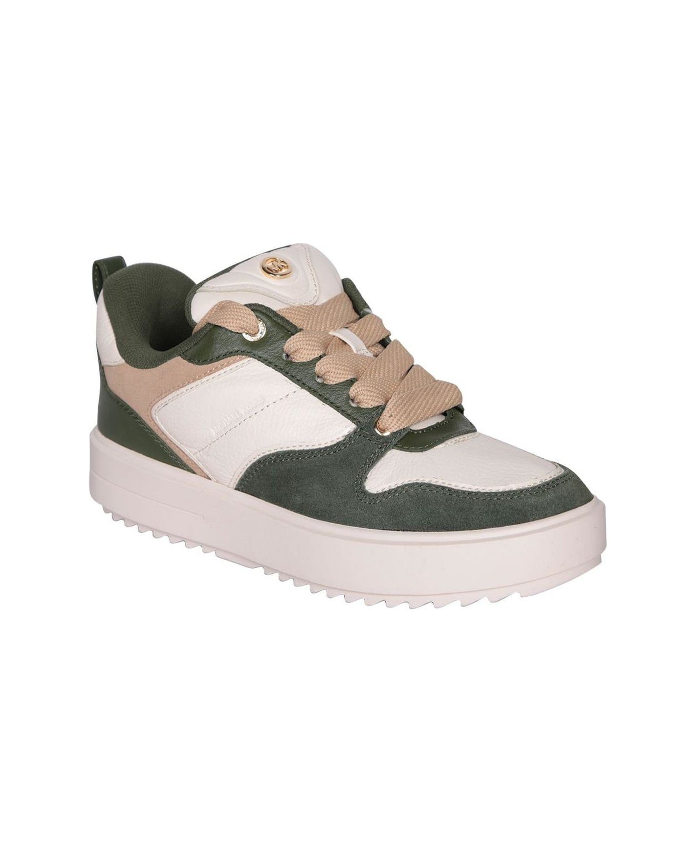 Michael Kors Rumi Panelled Sneakers - Green