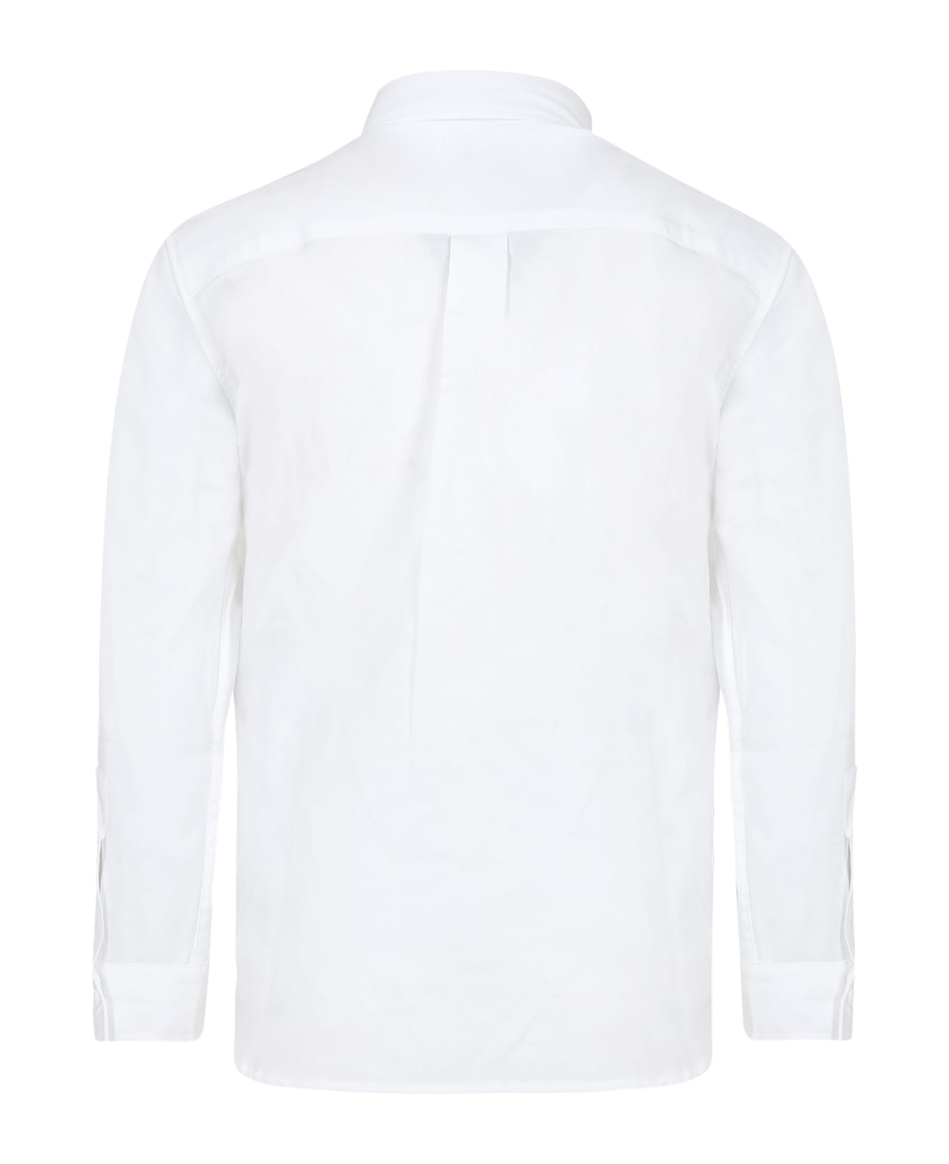 Dondup White Shirt For Boy With Logo - White シャツ