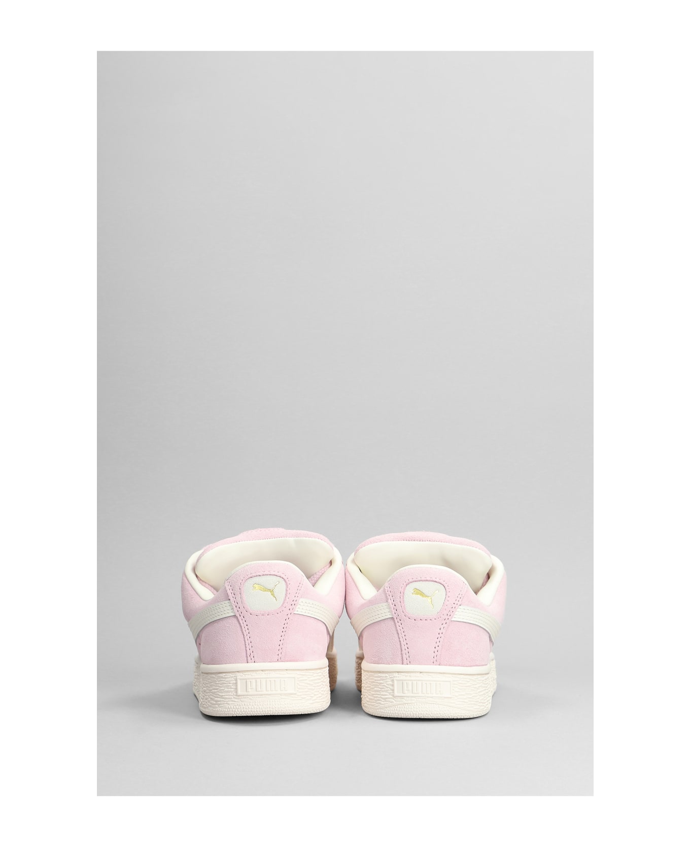 Puma Suede Xl Grape Sneakers In Rose-pink Suede - rose-pink