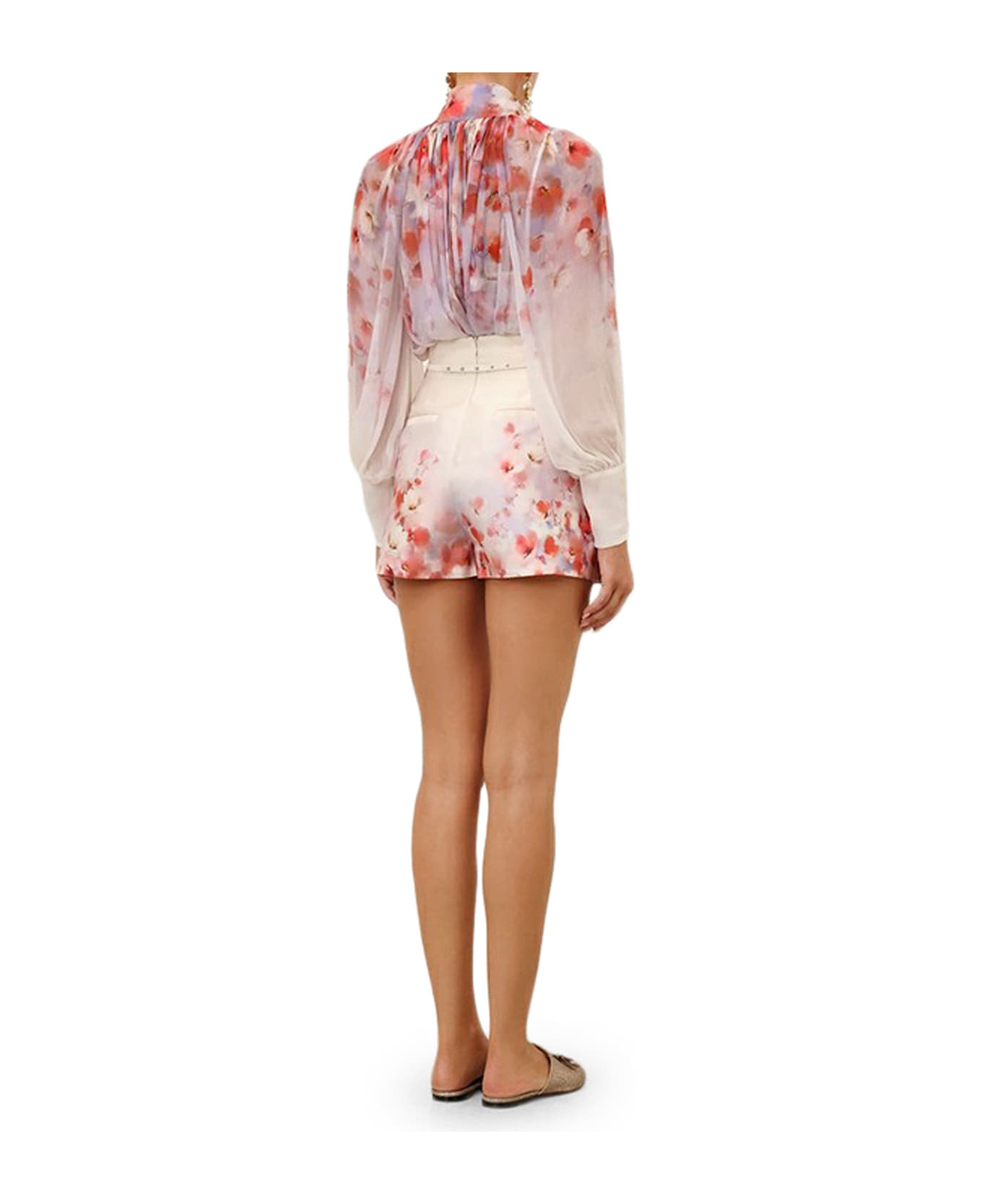 Zimmermann Floral Print Shorts - MULTICOLOUR
