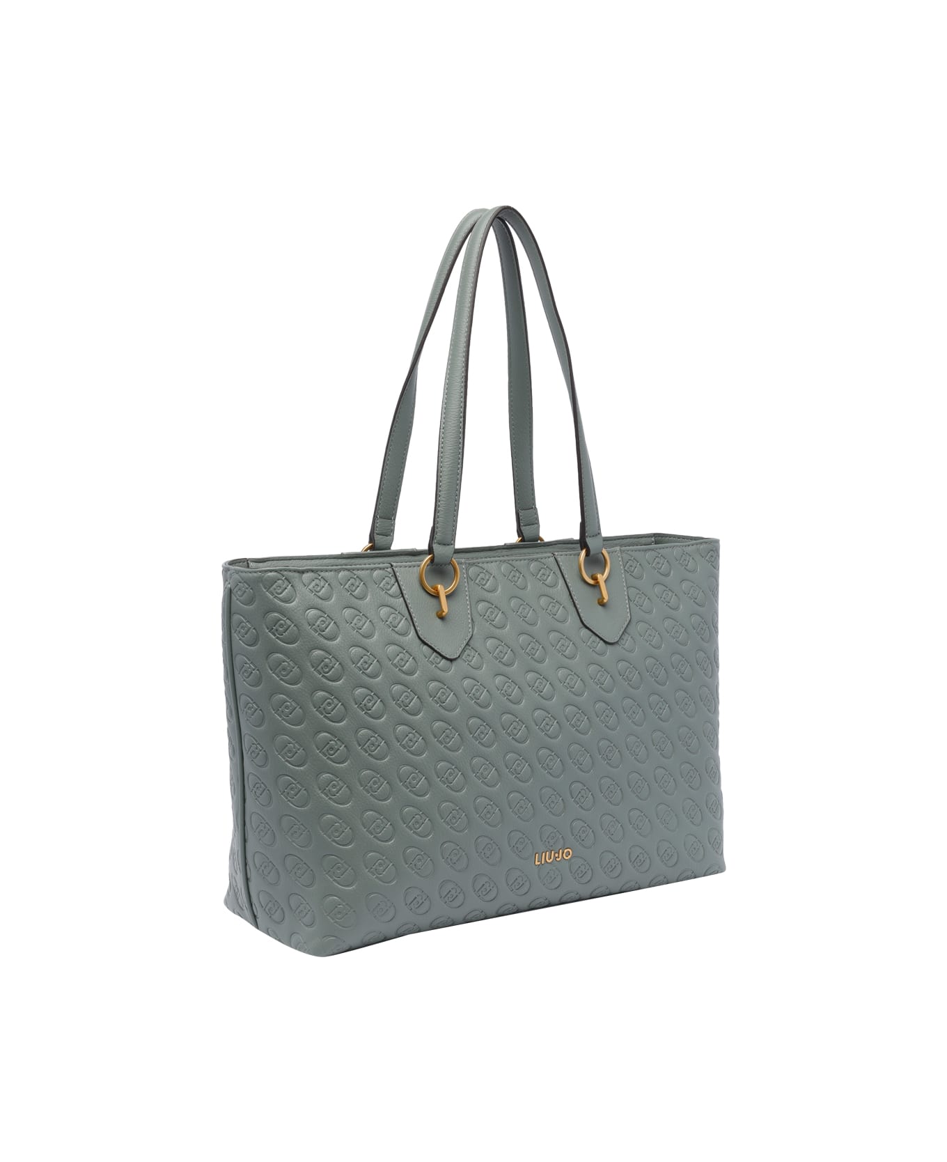 Liu-Jo Medium Logo Tote Bag - Grey トートバッグ