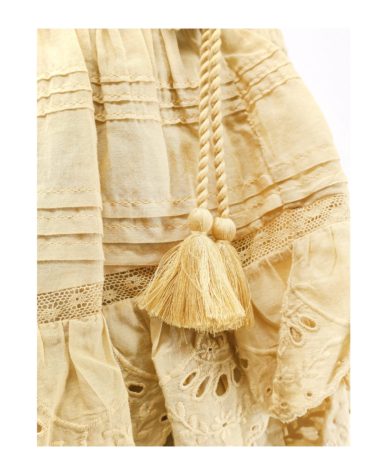 Marant Étoile Puria Organiic Cotton Shorts - Light Ochre