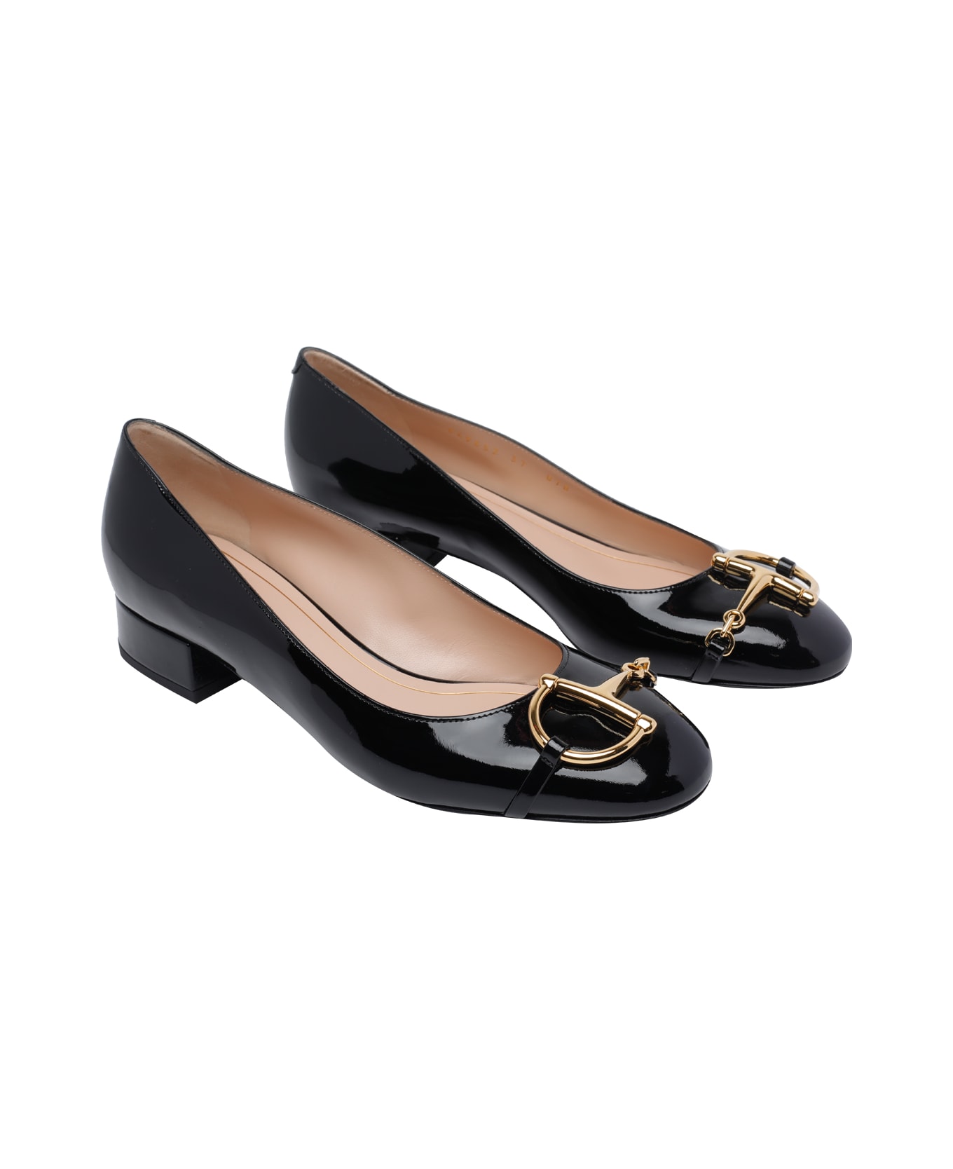 Gucci Half Horsebit Ballet Flats - Black