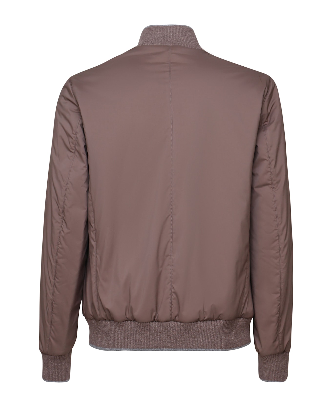 Fedeli Technical Fabric Jacket - Coffee
