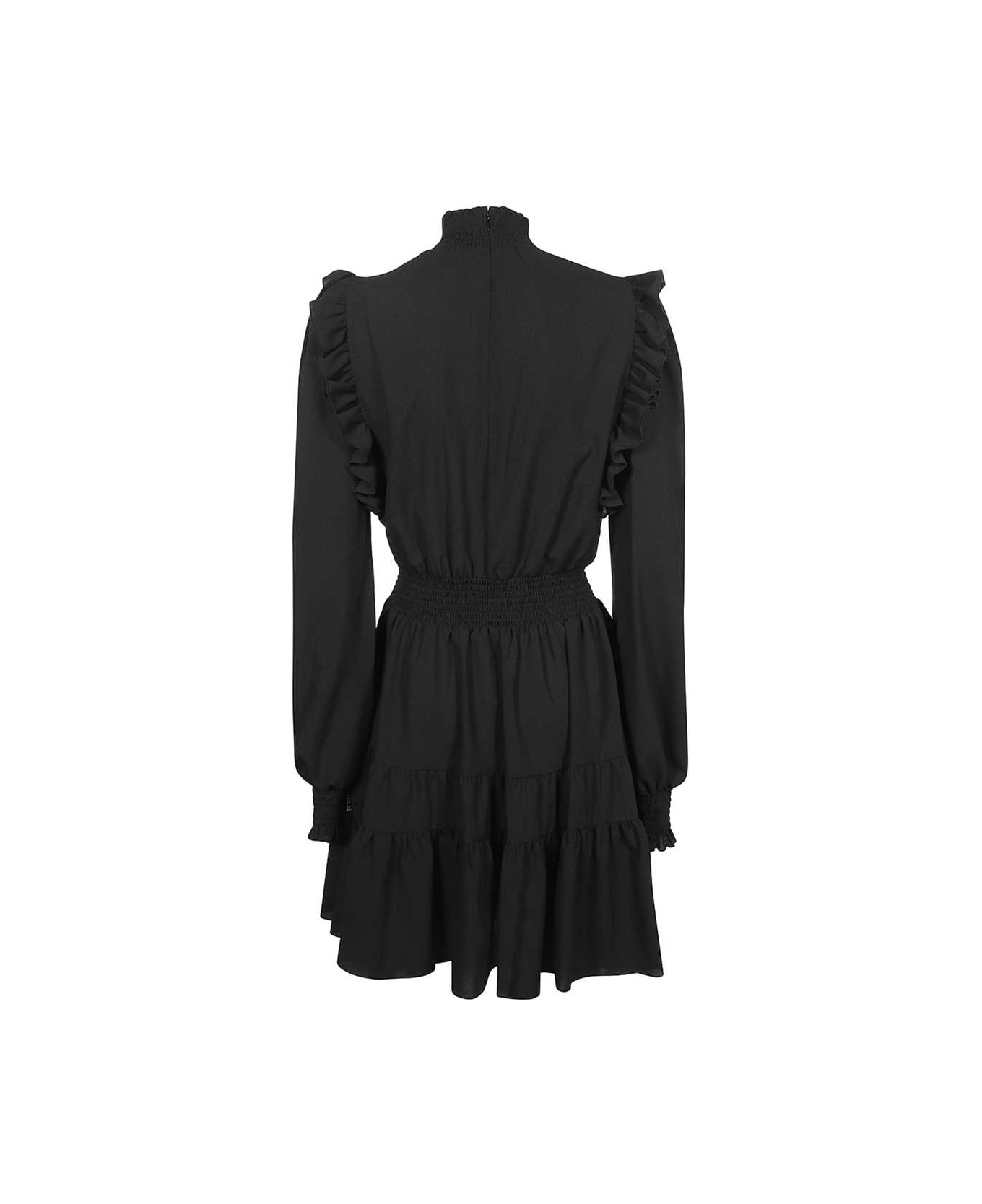 Versace Jeans Couture Crepe Dress - black ワンピース＆ドレス